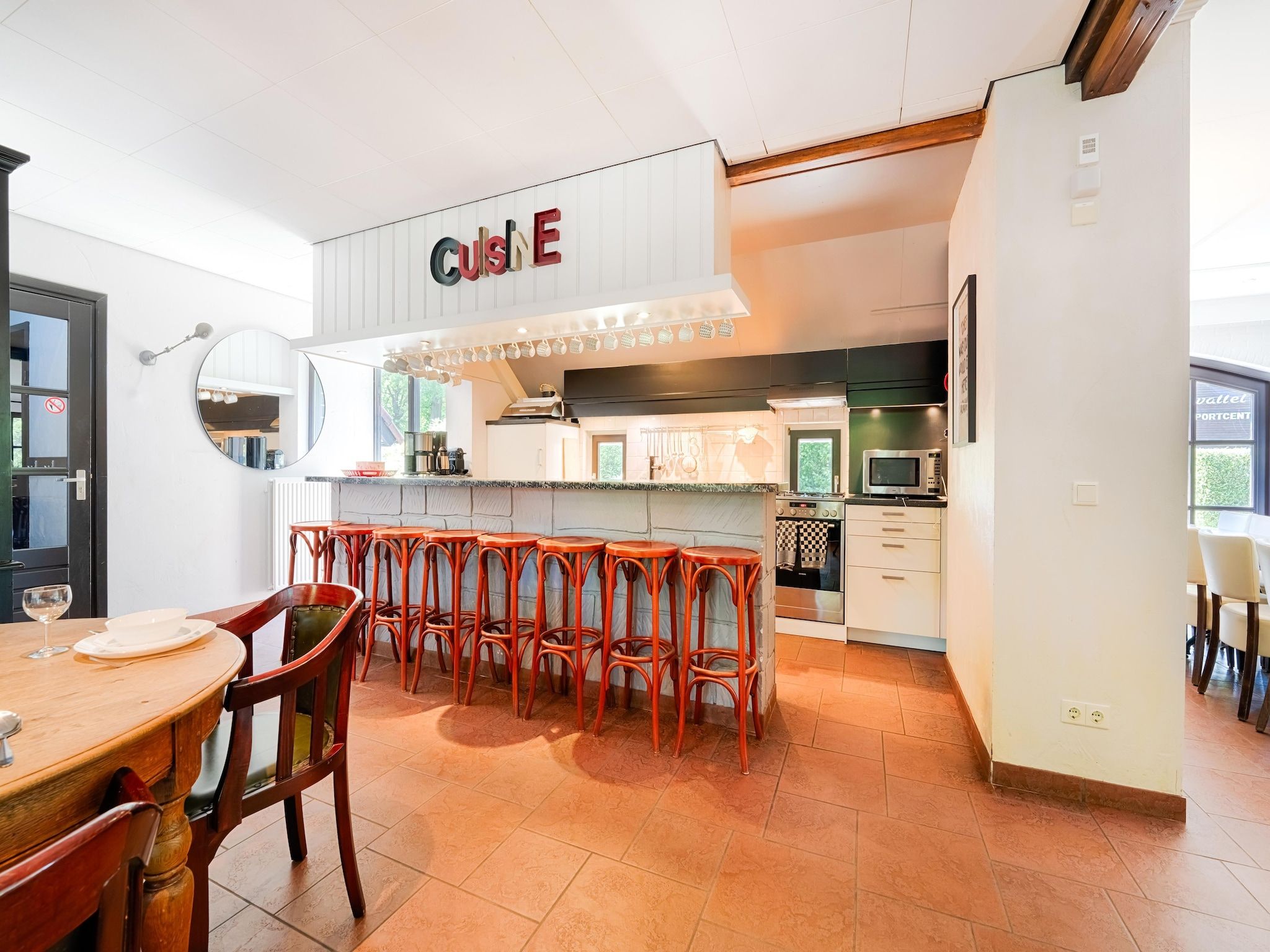 De keuken van 't Woold in Asten