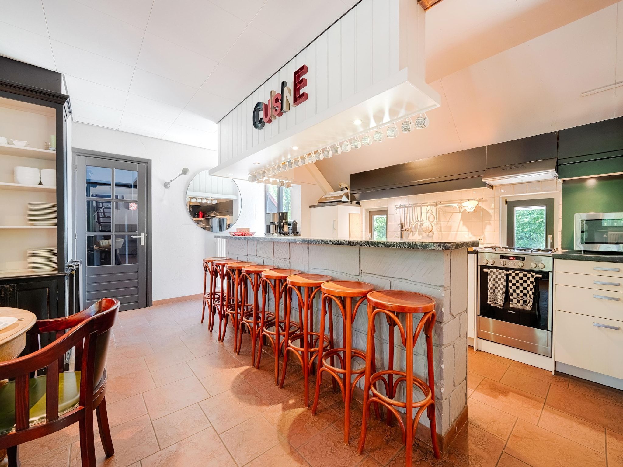 De keuken van 't Woold in Asten