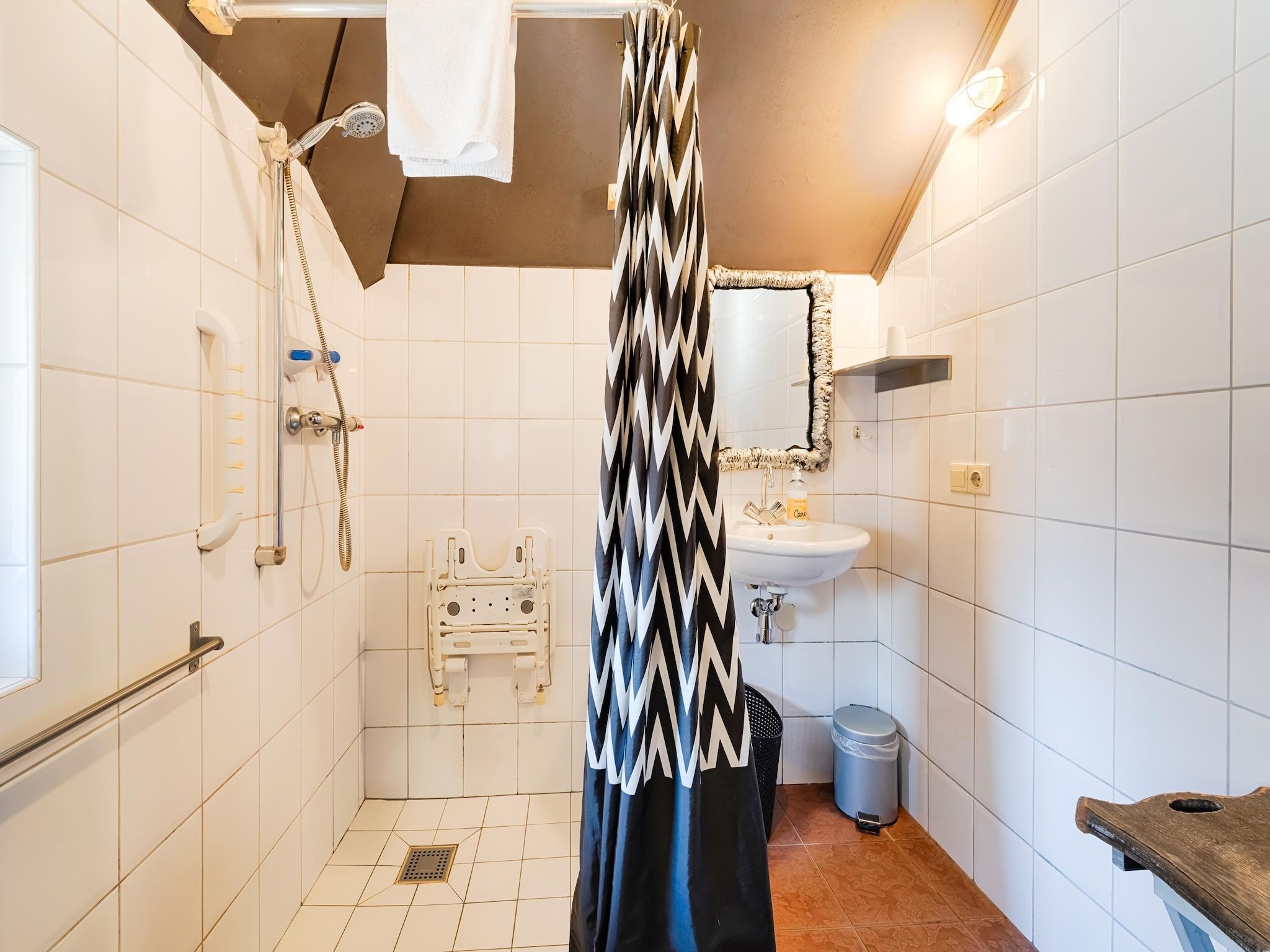 De badkamer van 't Woold in Asten