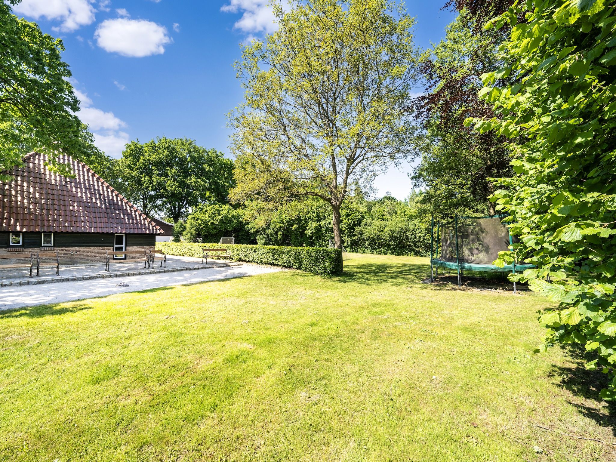 De tuin van 't Woold in Asten