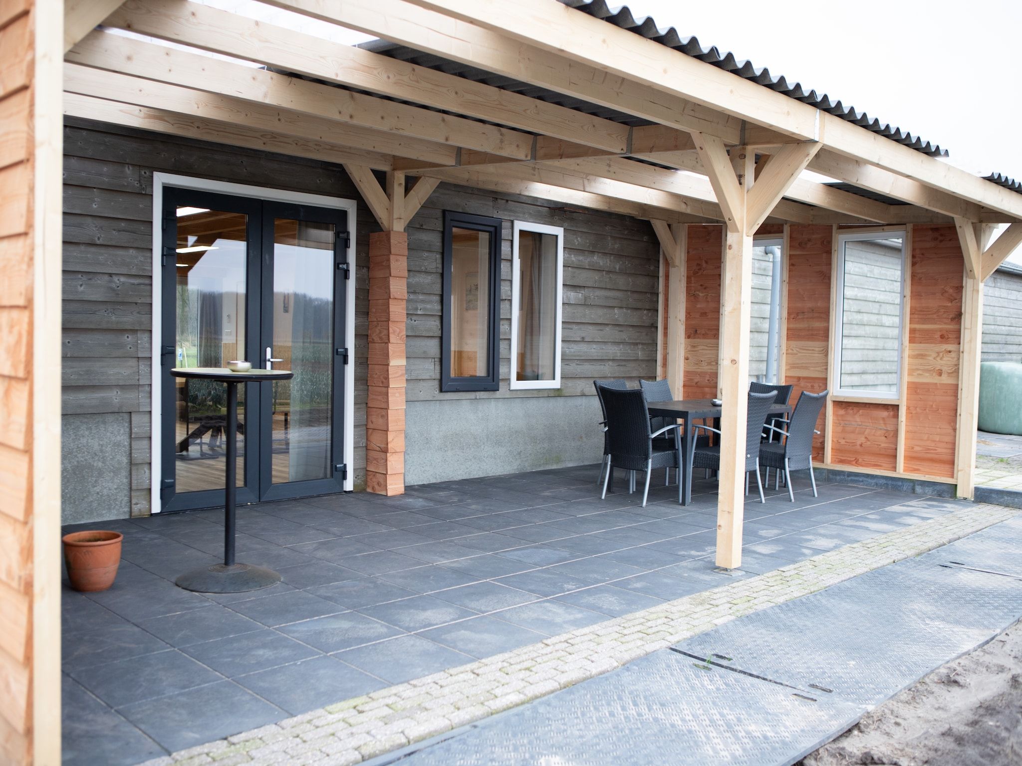 Het terras van Het Boshuis in Oirschot