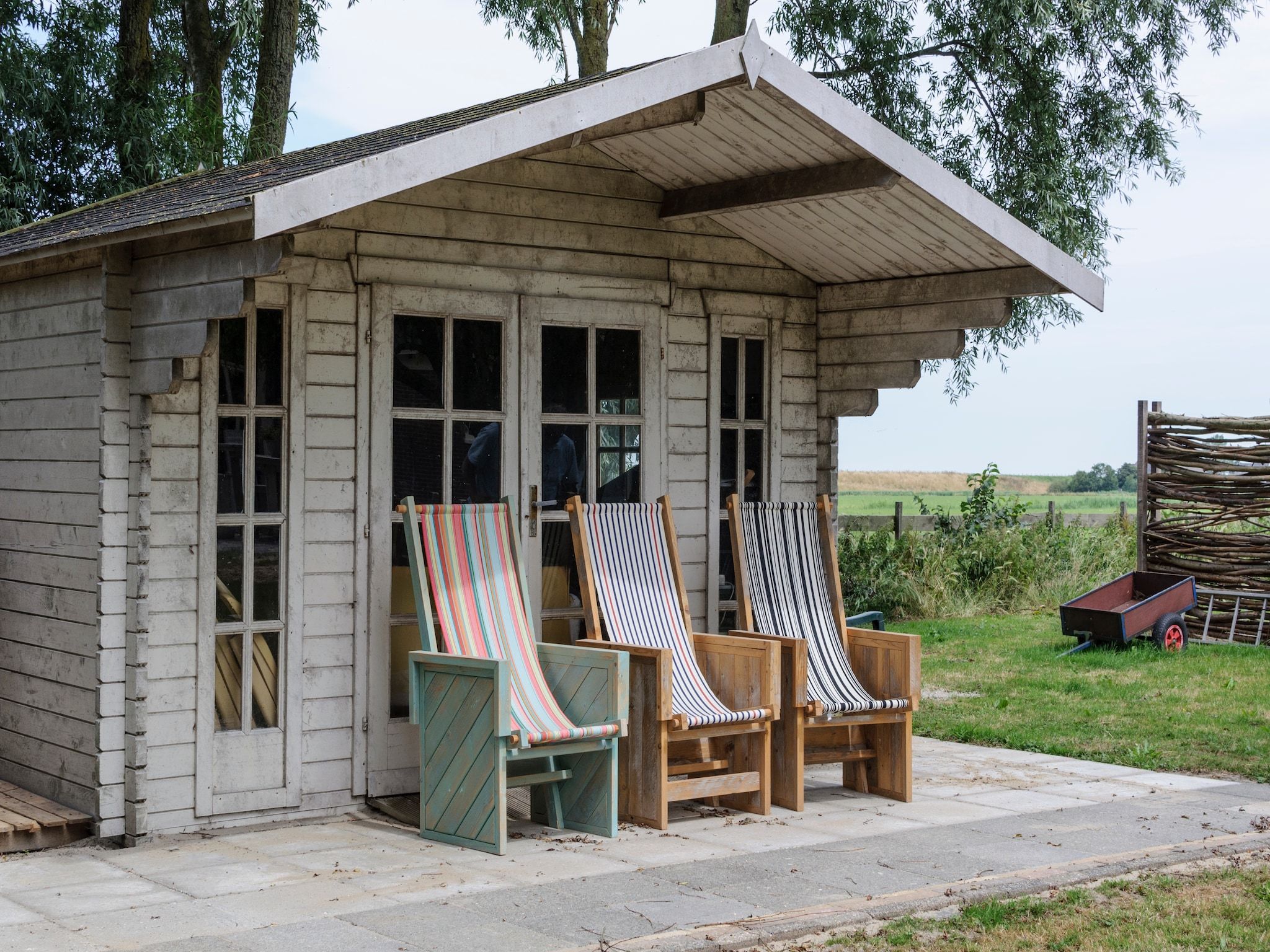 Het terras van Groepsaccomodatie - Balkenhoeve in Schagen