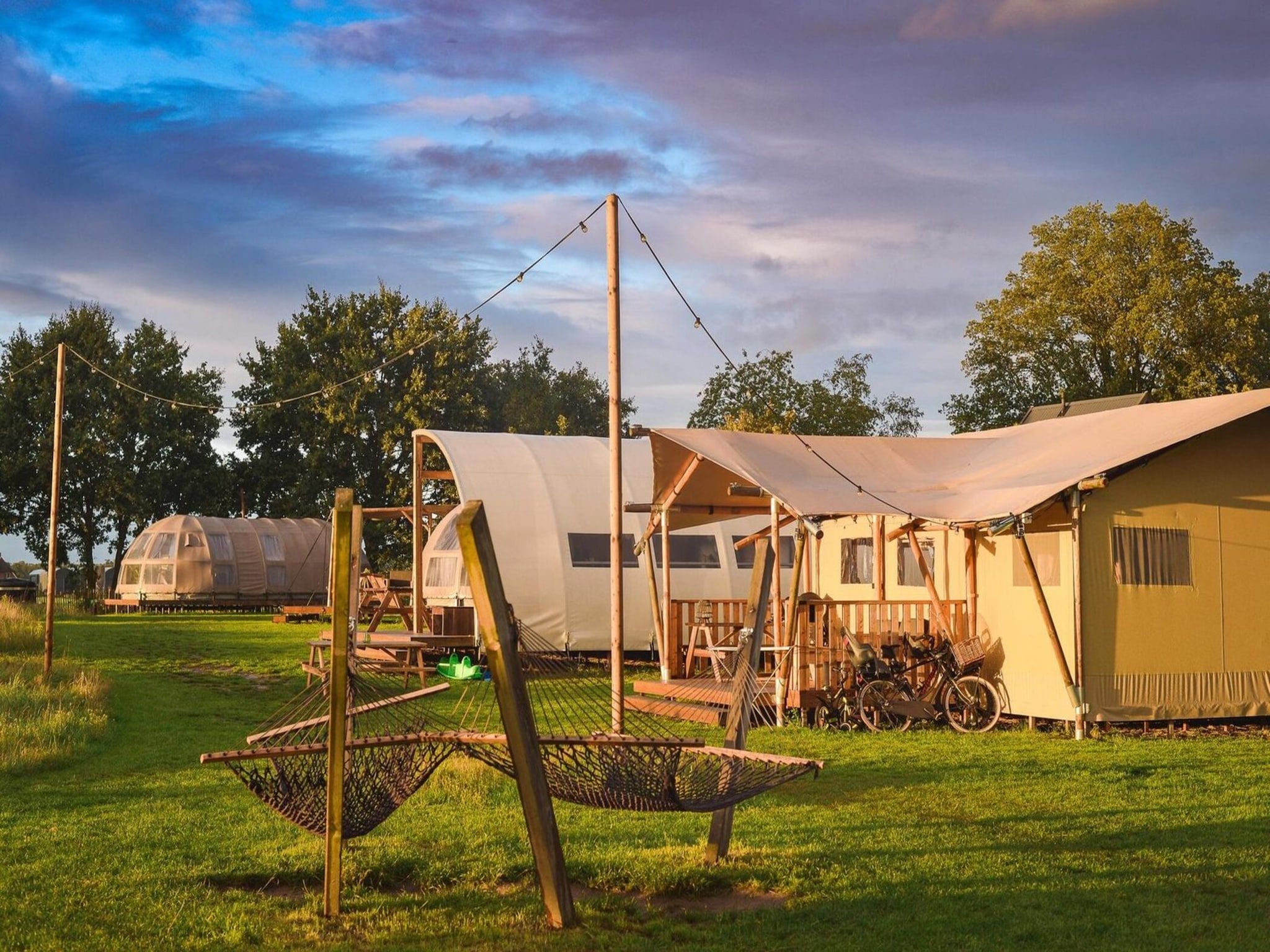 Group accommodation (6x luxury glamping tent) I 32 people in Zuna - Foto 17 van 33