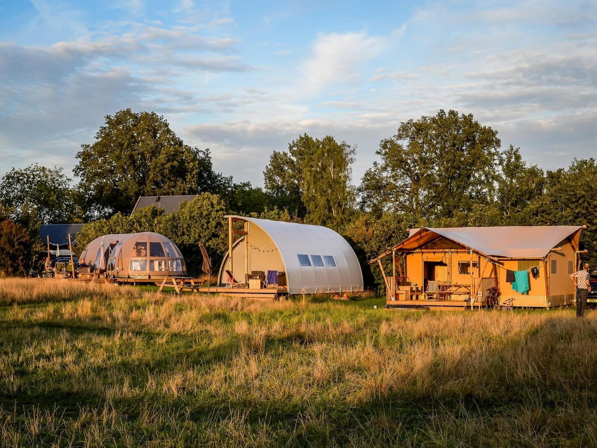 Group accommodation (6x luxury glamping tent) I 32 people in Zuna - Foto 18 van 33