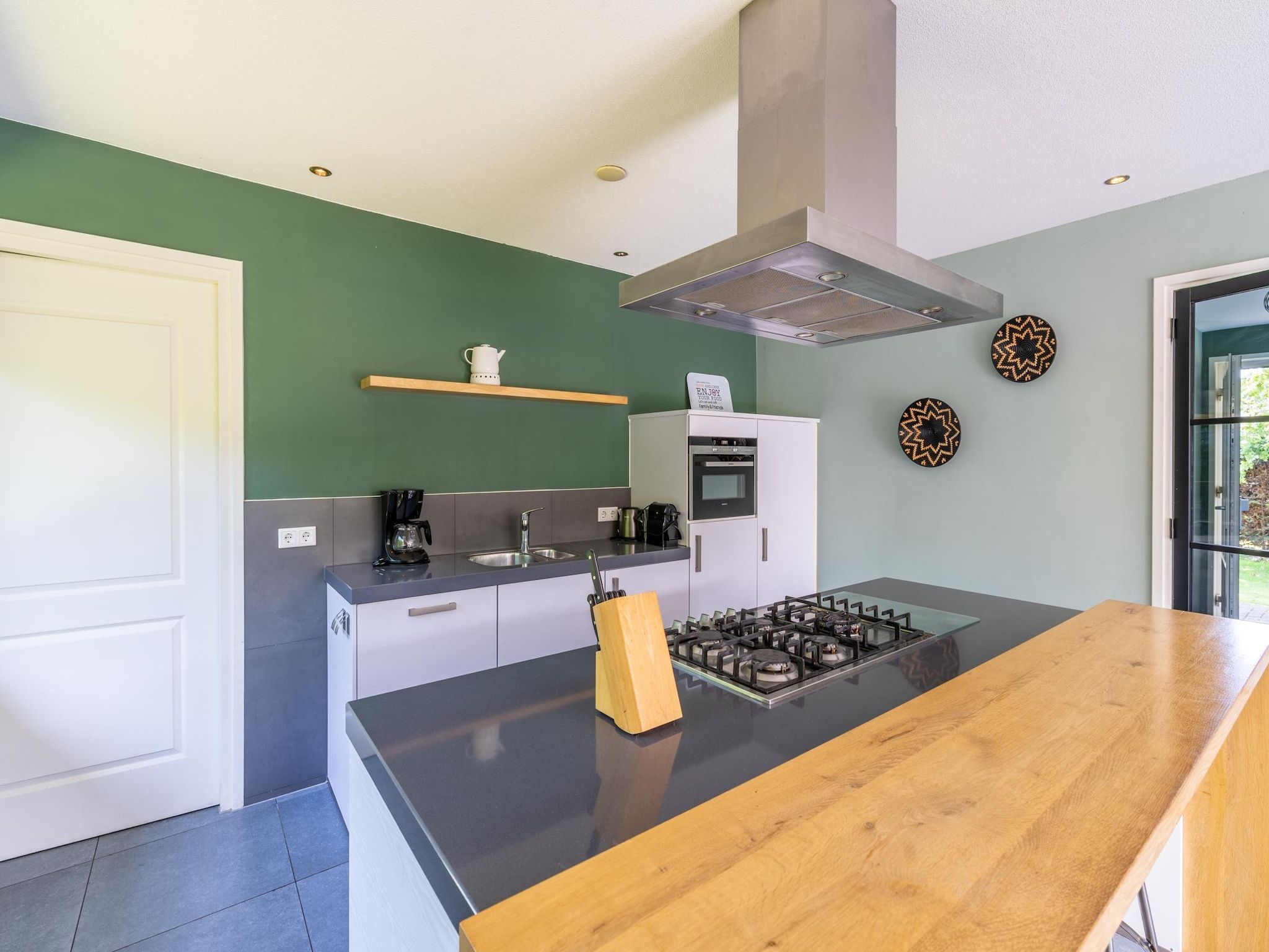 De keuken van Hoogelandt 126 in De Koog