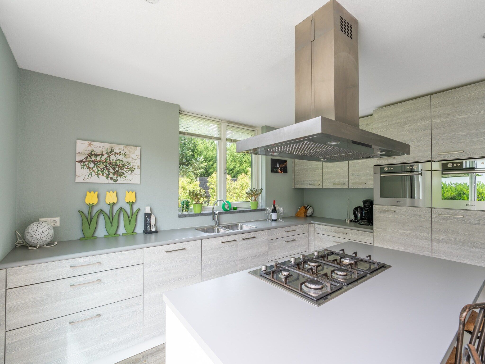 De keuken van Hoogelandt 106F in De Koog