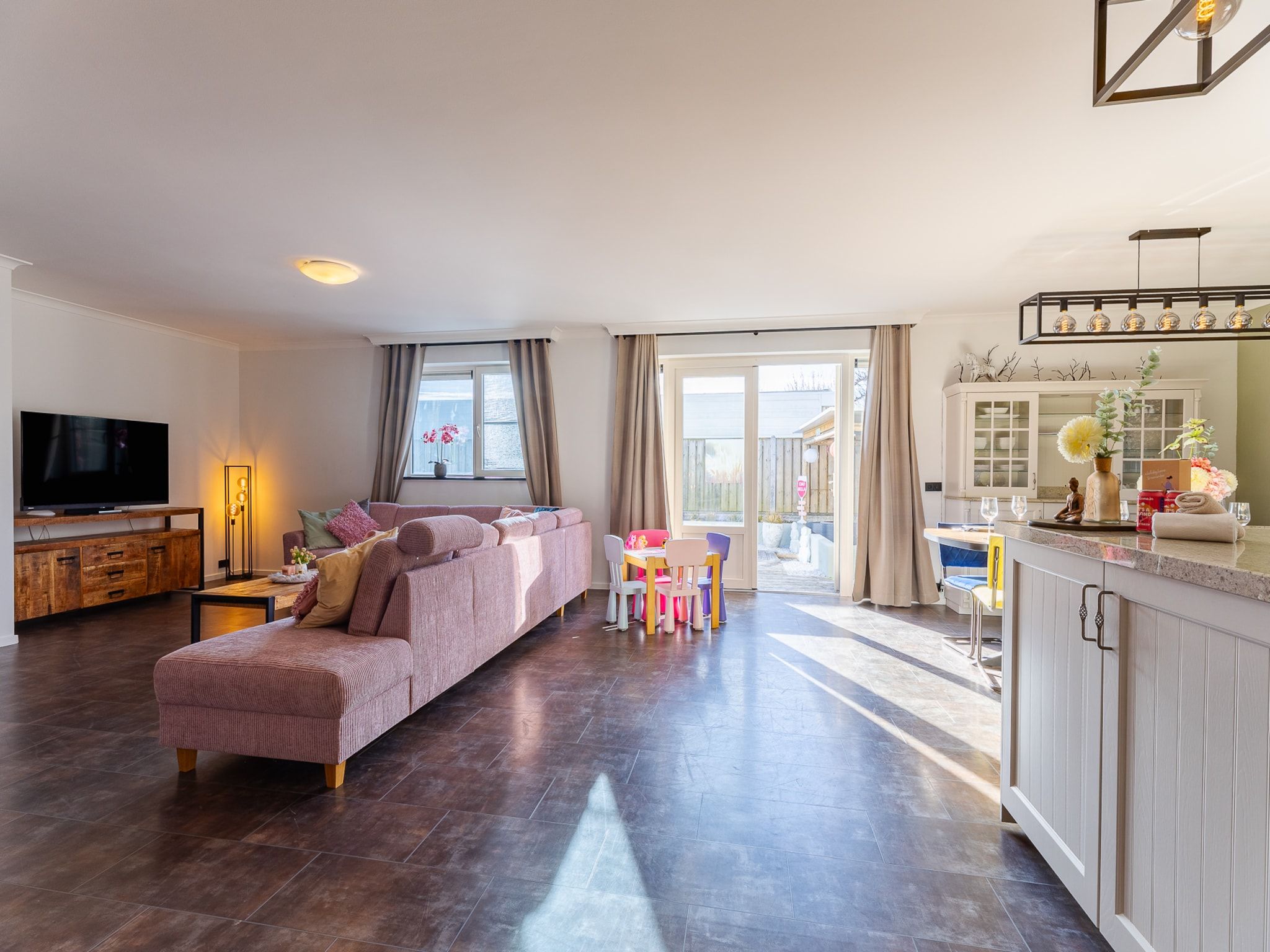 De woonkamer van Vakantiehuis - Keetenweg 10| Stavenisse in Stavenisse