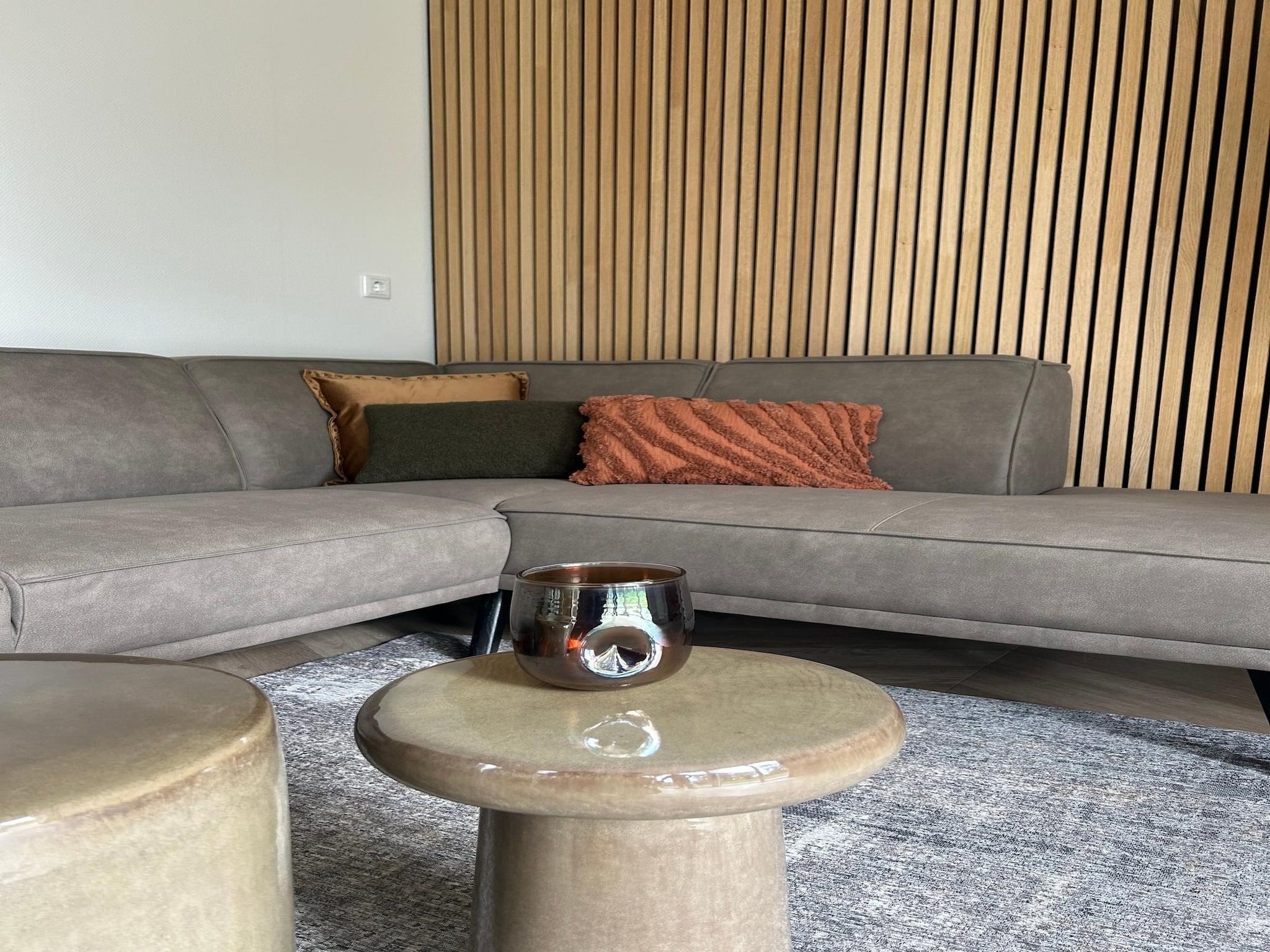 De woonkamer van De Steppe 8 pax - 12 in Ulicoten