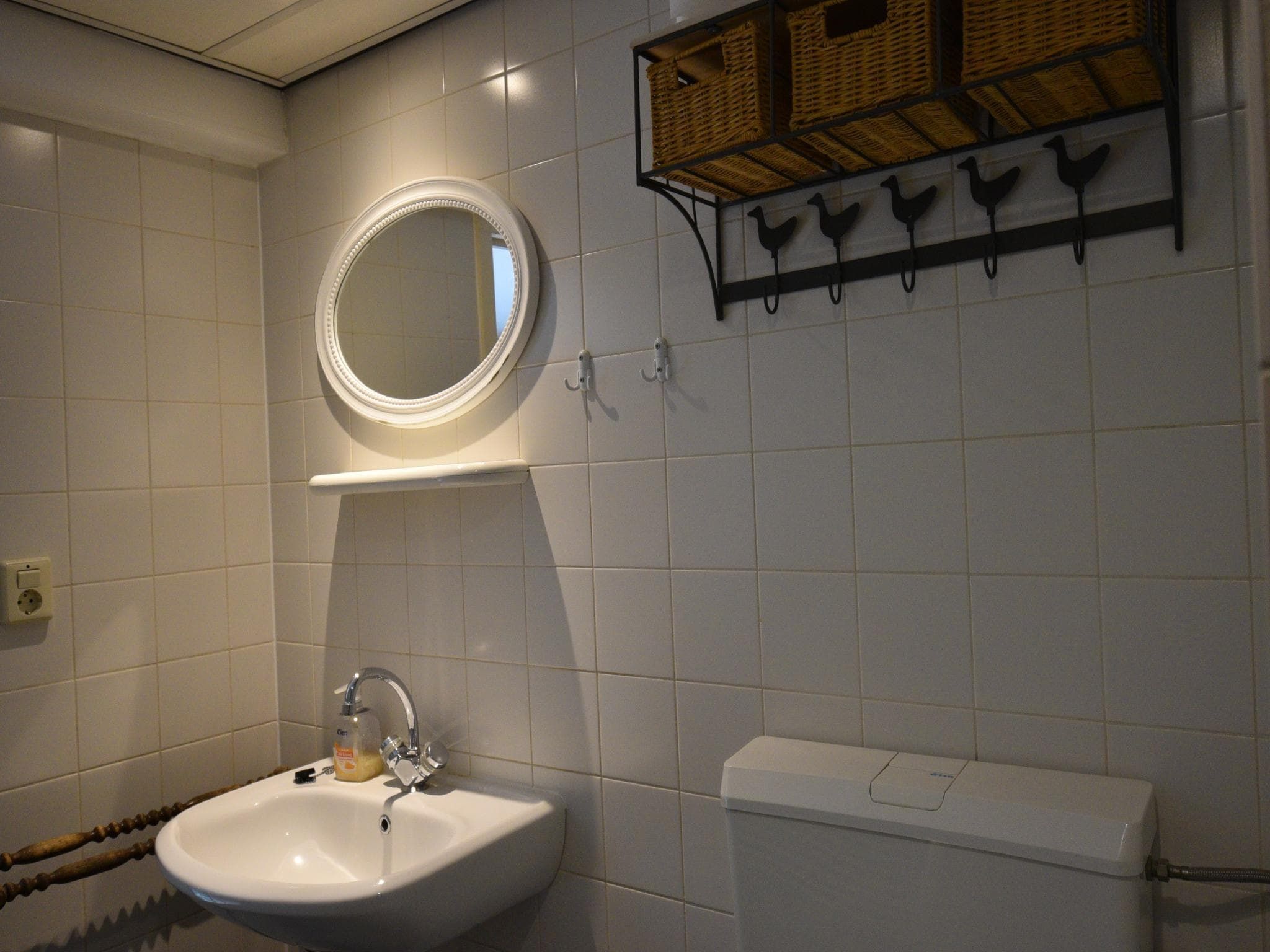 De badkamer van Meschermolen 14 in Mesch-Eijsden