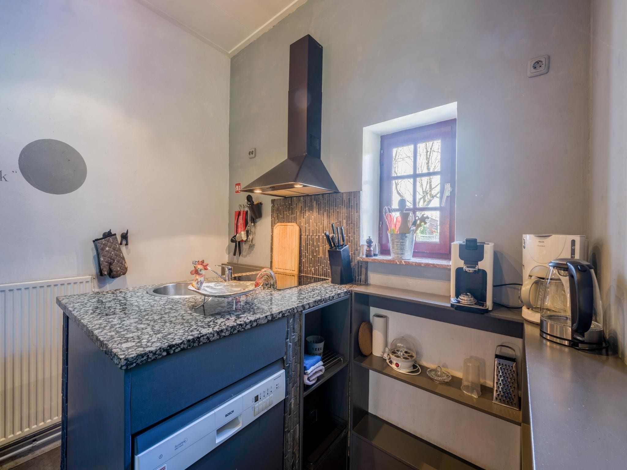 De keuken van Meschermolen 3 in Mesch-Eijsden