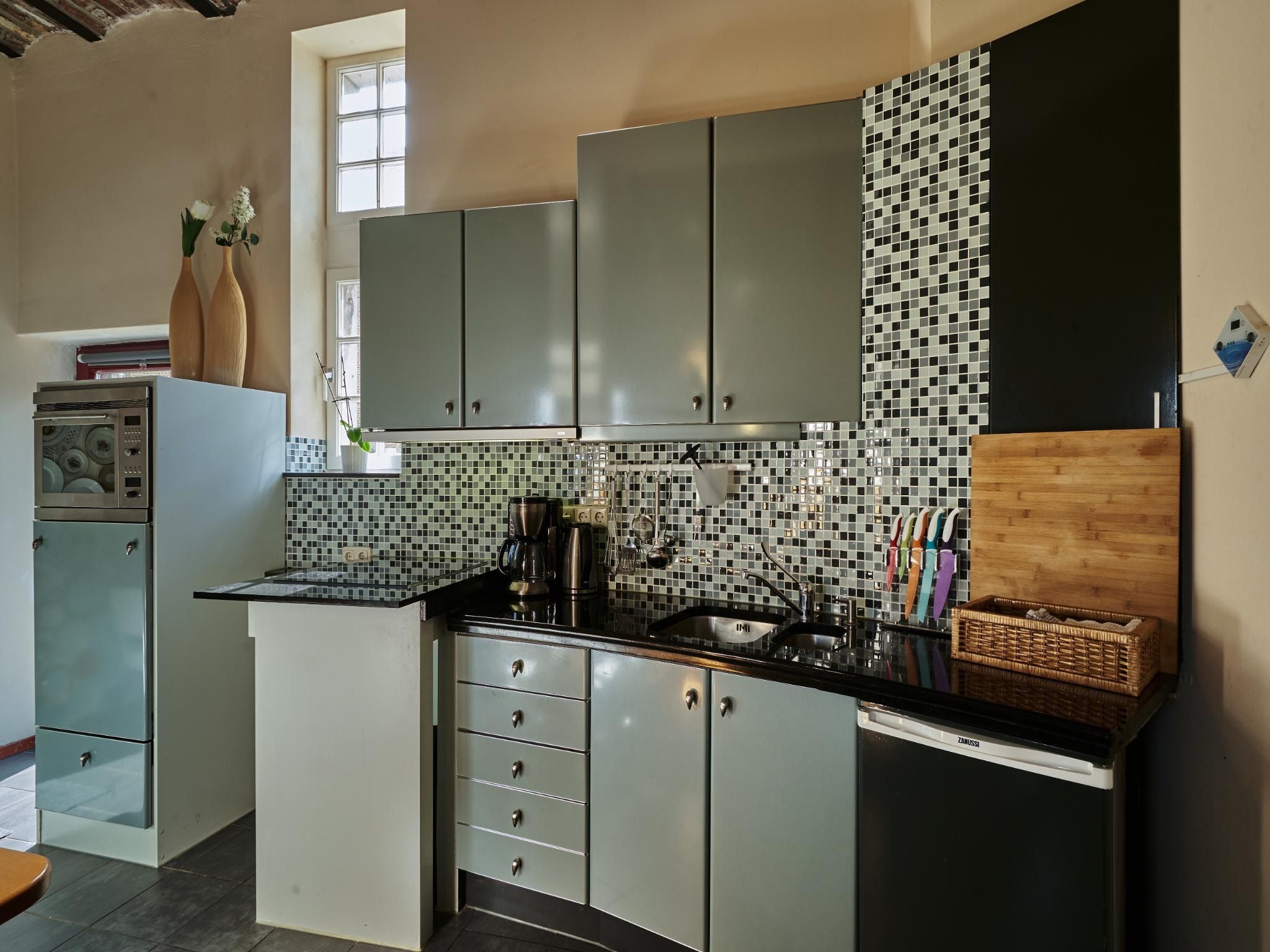 De keuken van Meschermolen 13 in Mesch-Eijsden