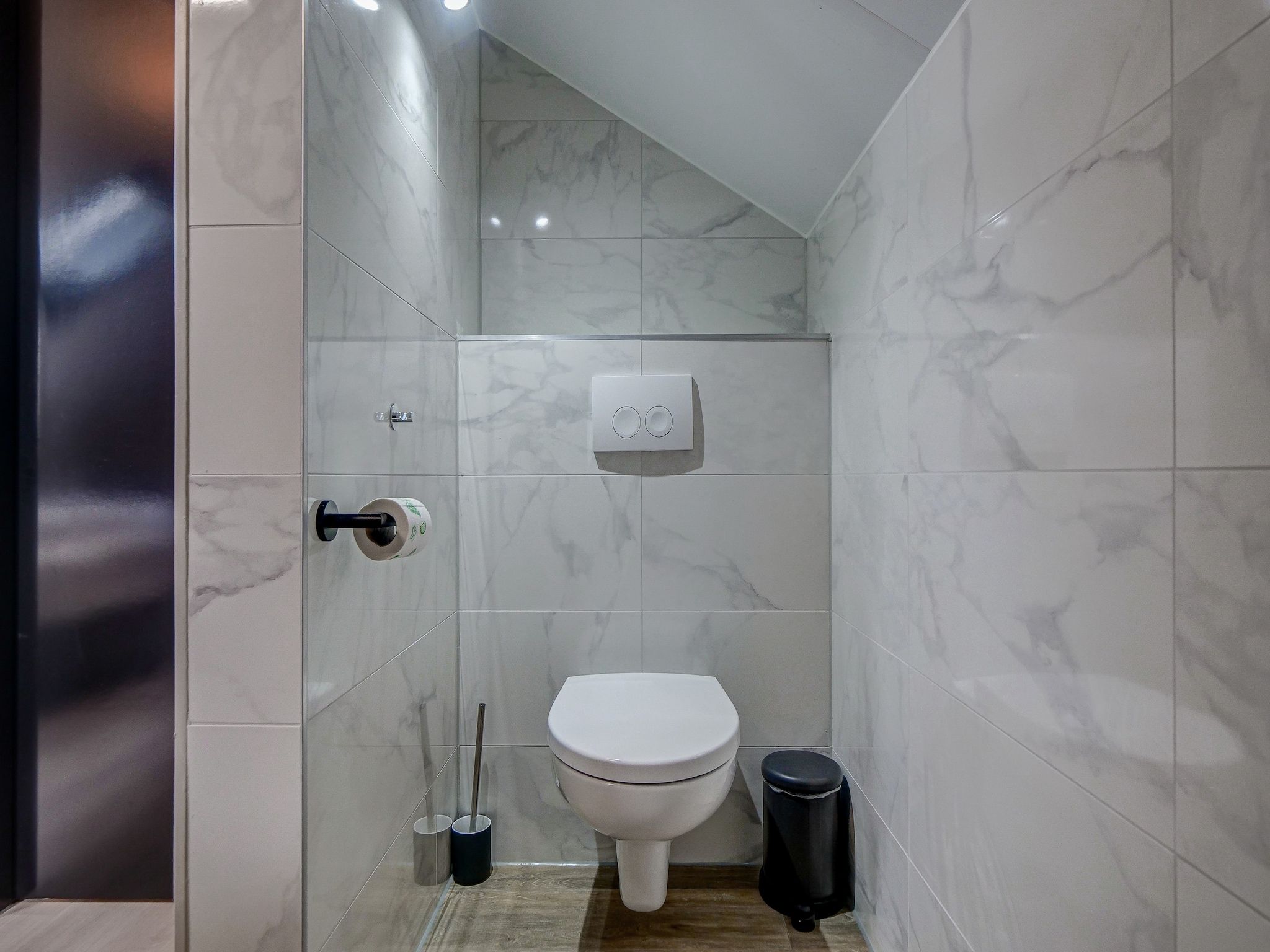 De badkamer van Familiehuis Zee & Zand in Julianadorp