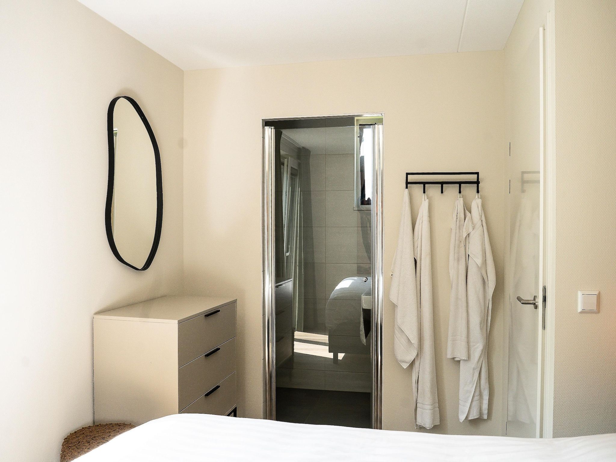 Een slaapkamer van Wetterfrei in Elahuizen