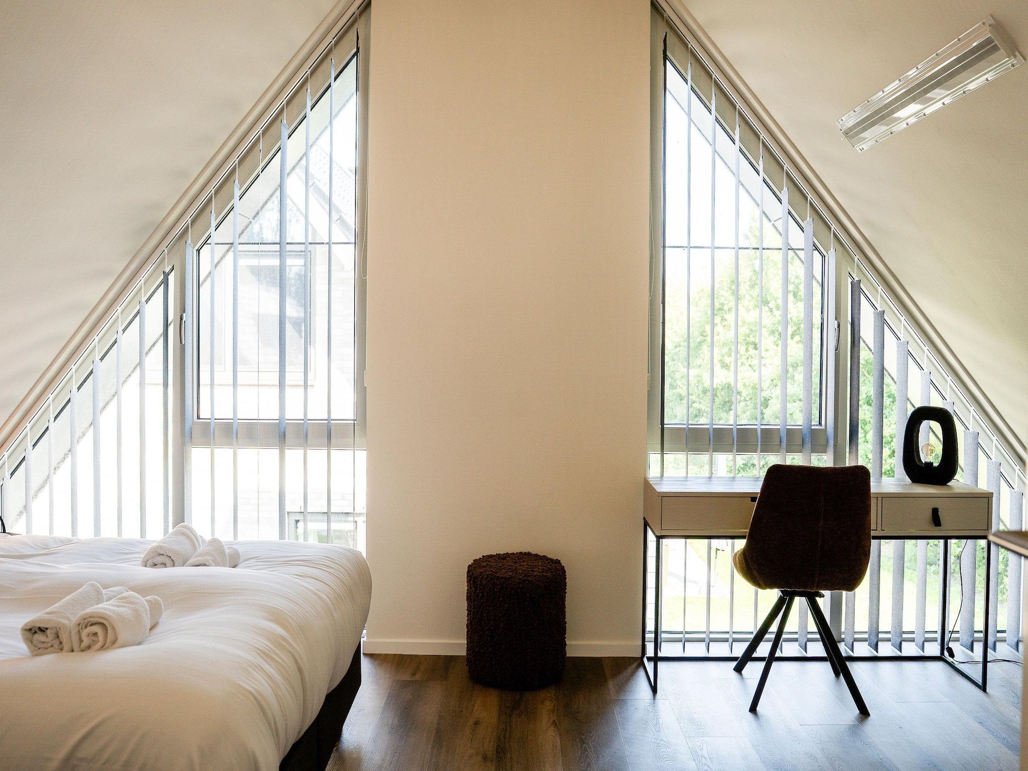 Een slaapkamer van Wetterfrei in Elahuizen