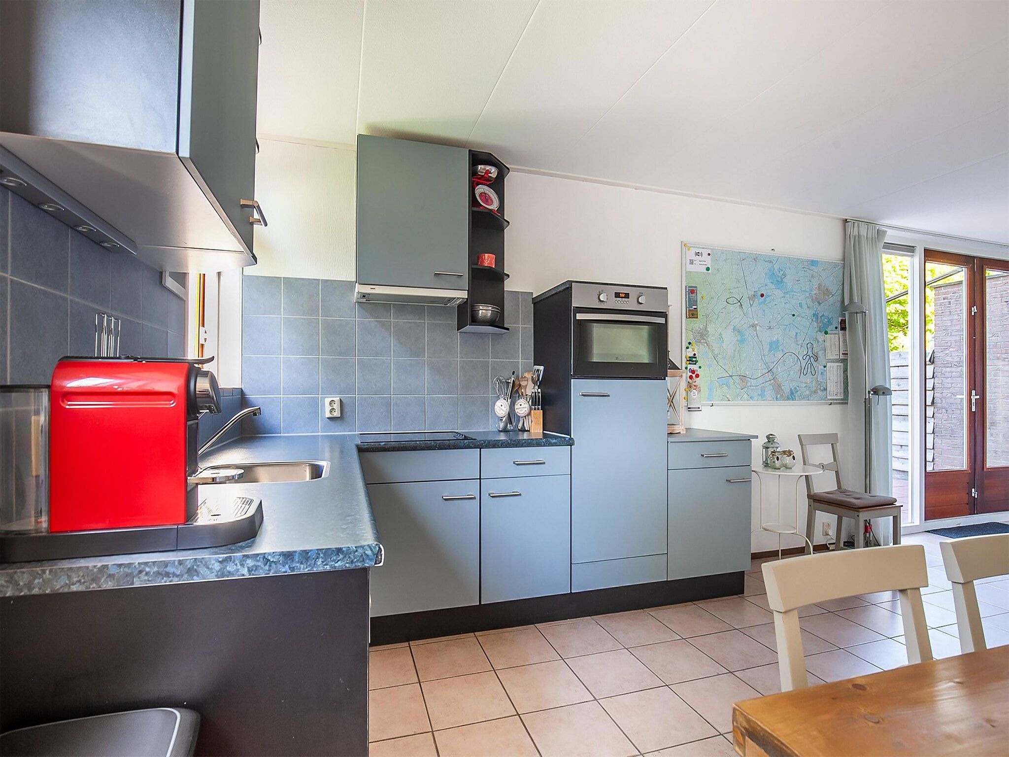 De keuken van Combinatiewoningen Wolters in grou