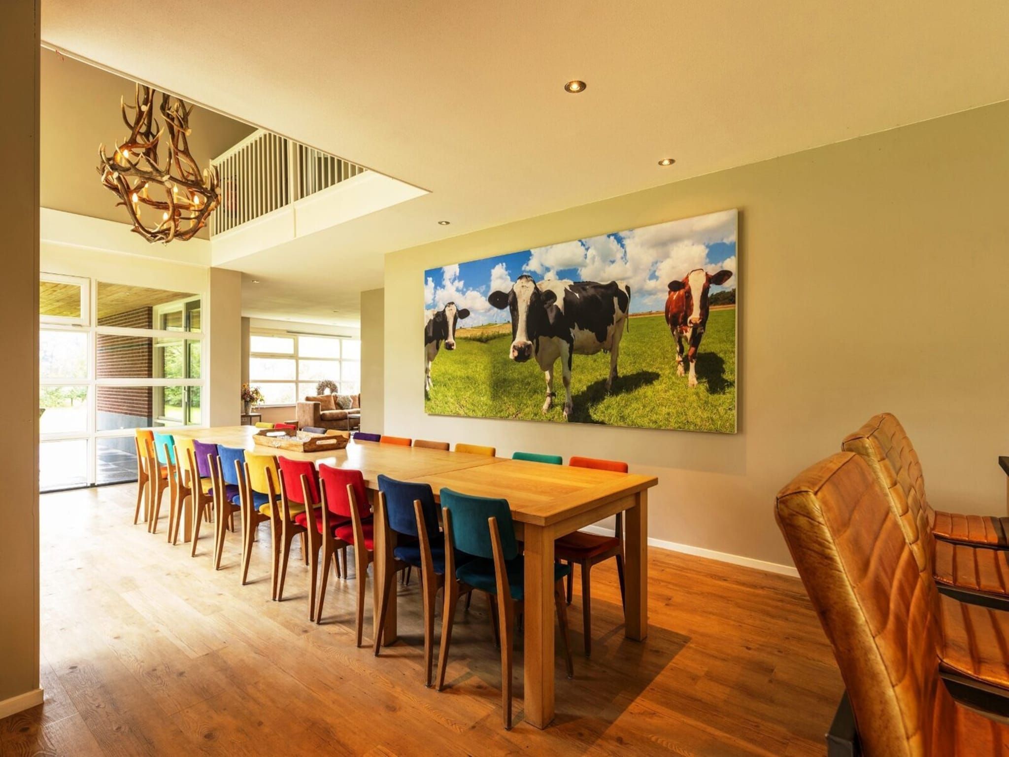 De eetkamer van Boshoeve in Aalten