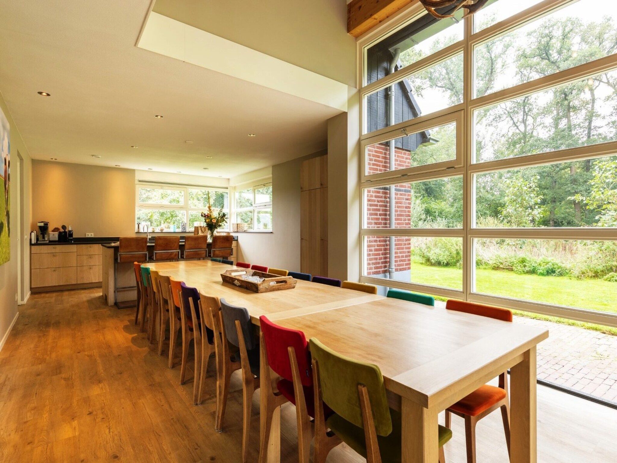 De eetkamer van Boshoeve in Aalten