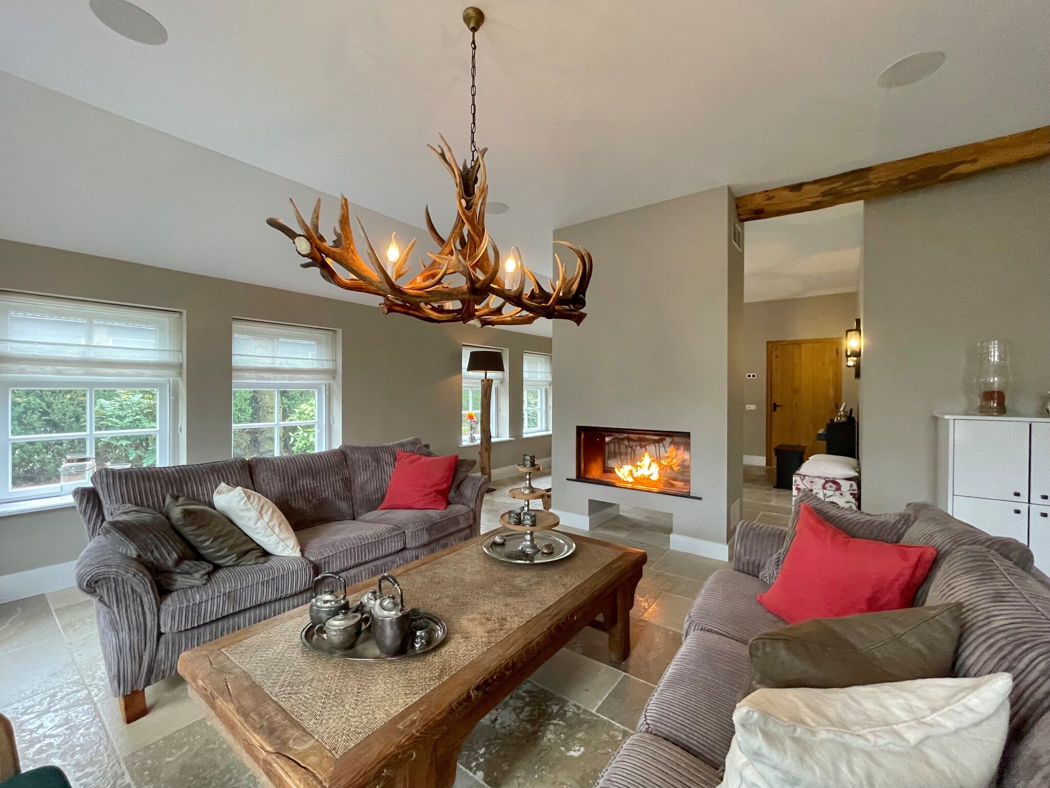 De woonkamer van de Binnenhof in Vriezenveen