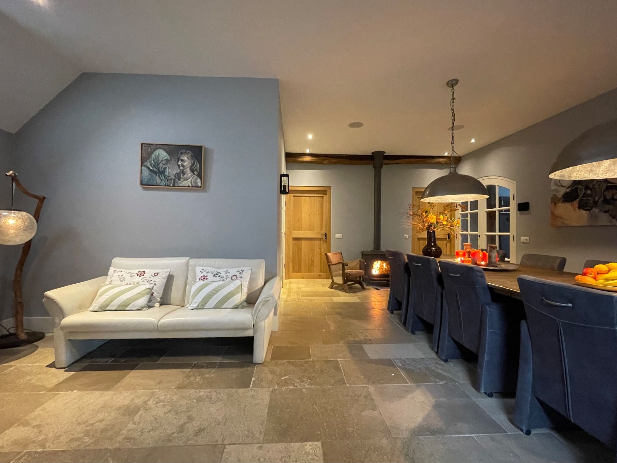 De woonkamer van de Binnenhof in Vriezenveen