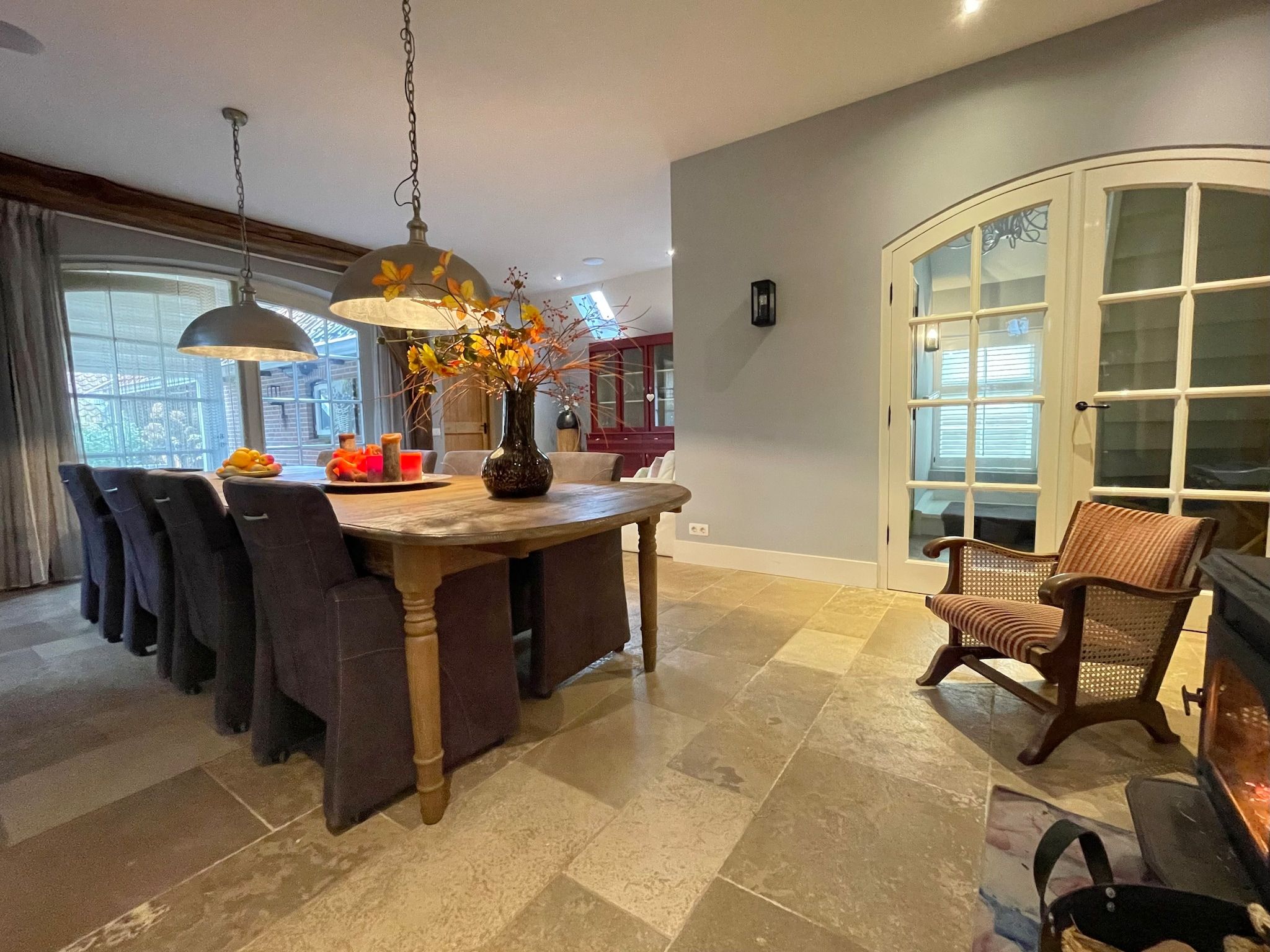 De eetkamer van de Binnenhof in Vriezenveen