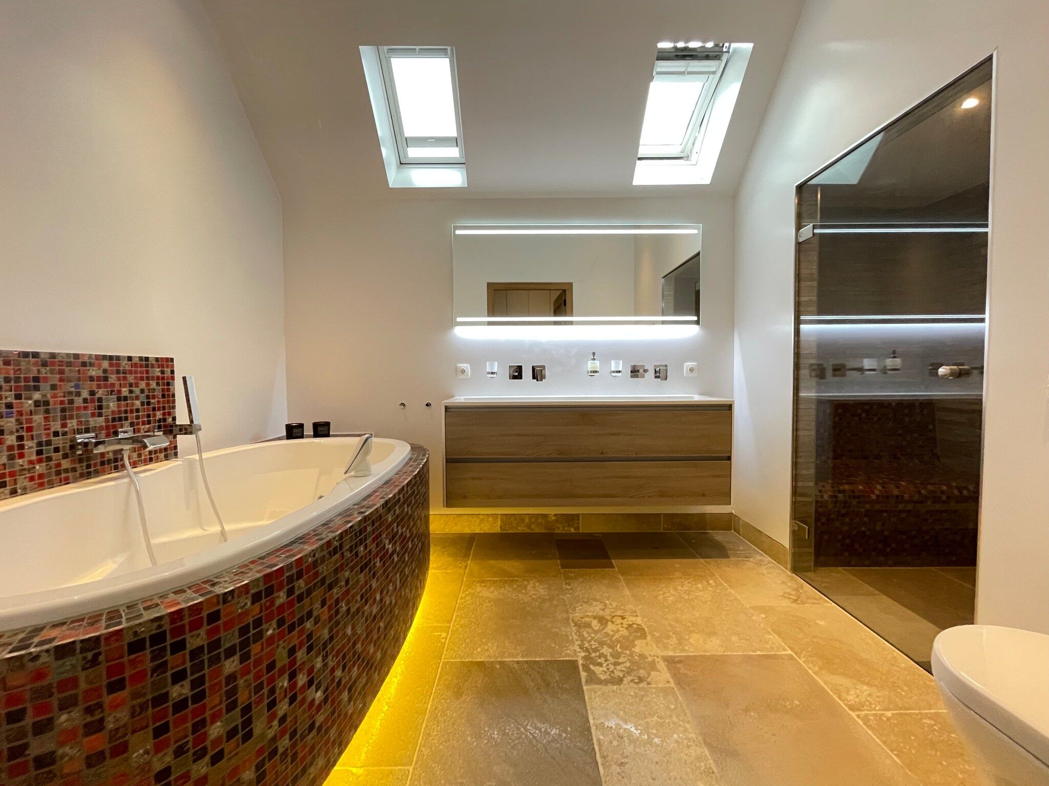 De badkamer van de Binnenhof in Vriezenveen