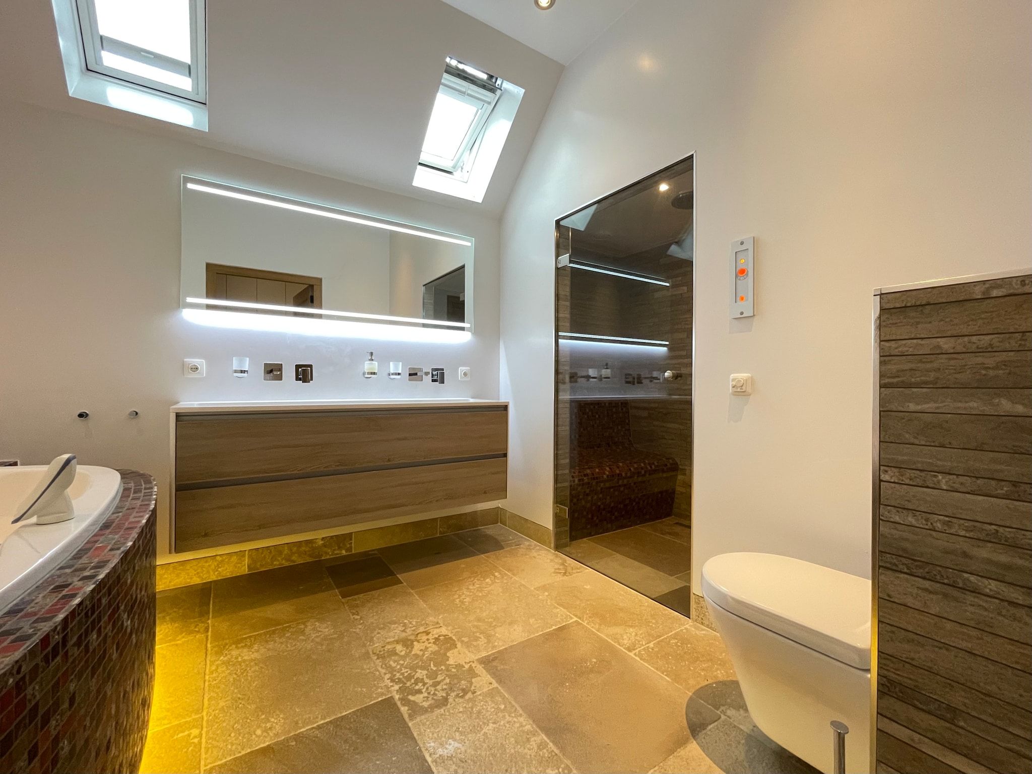 De badkamer van de Binnenhof in Vriezenveen