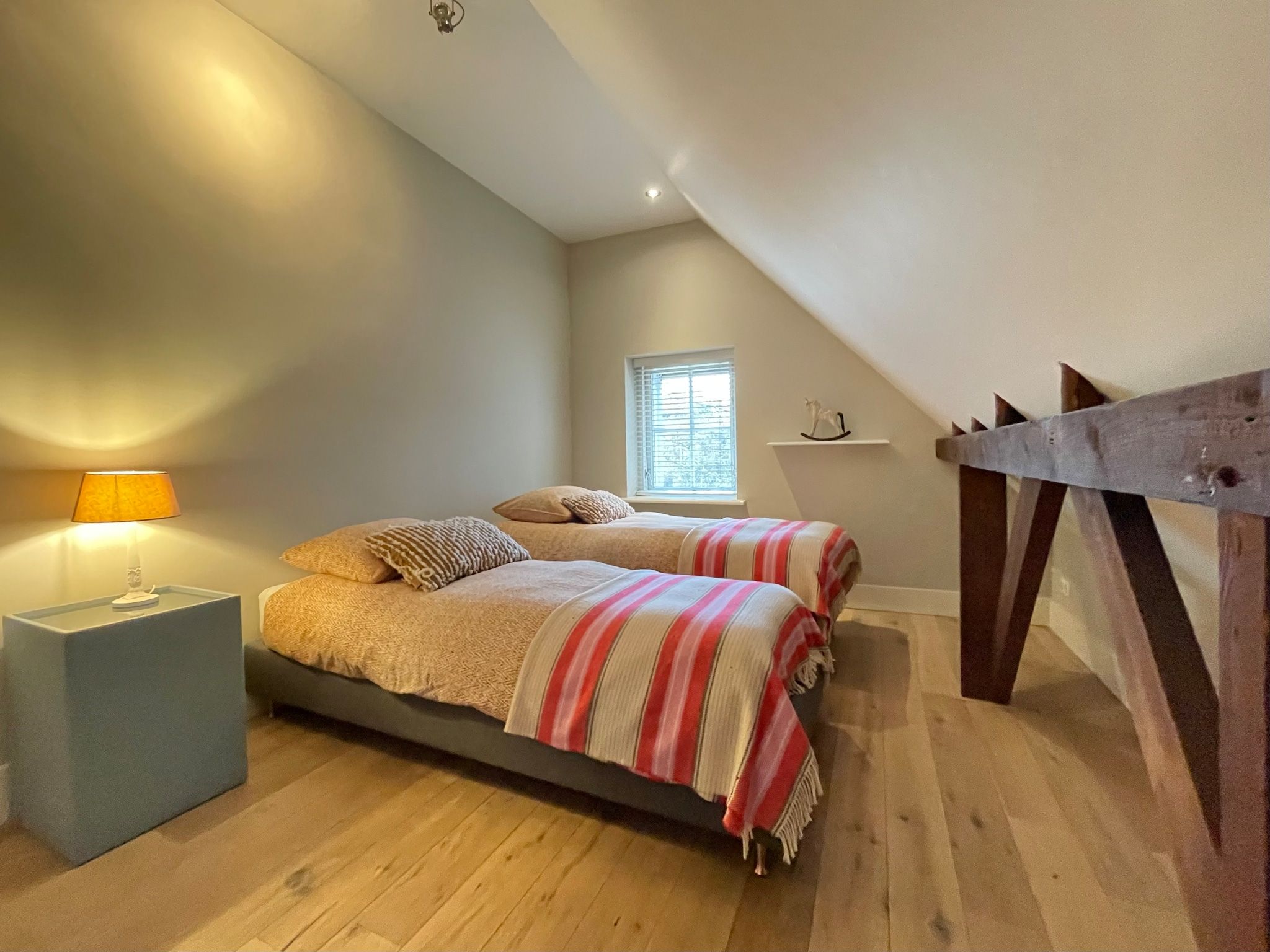 Een slaapkamer van de Binnenhof in Vriezenveen