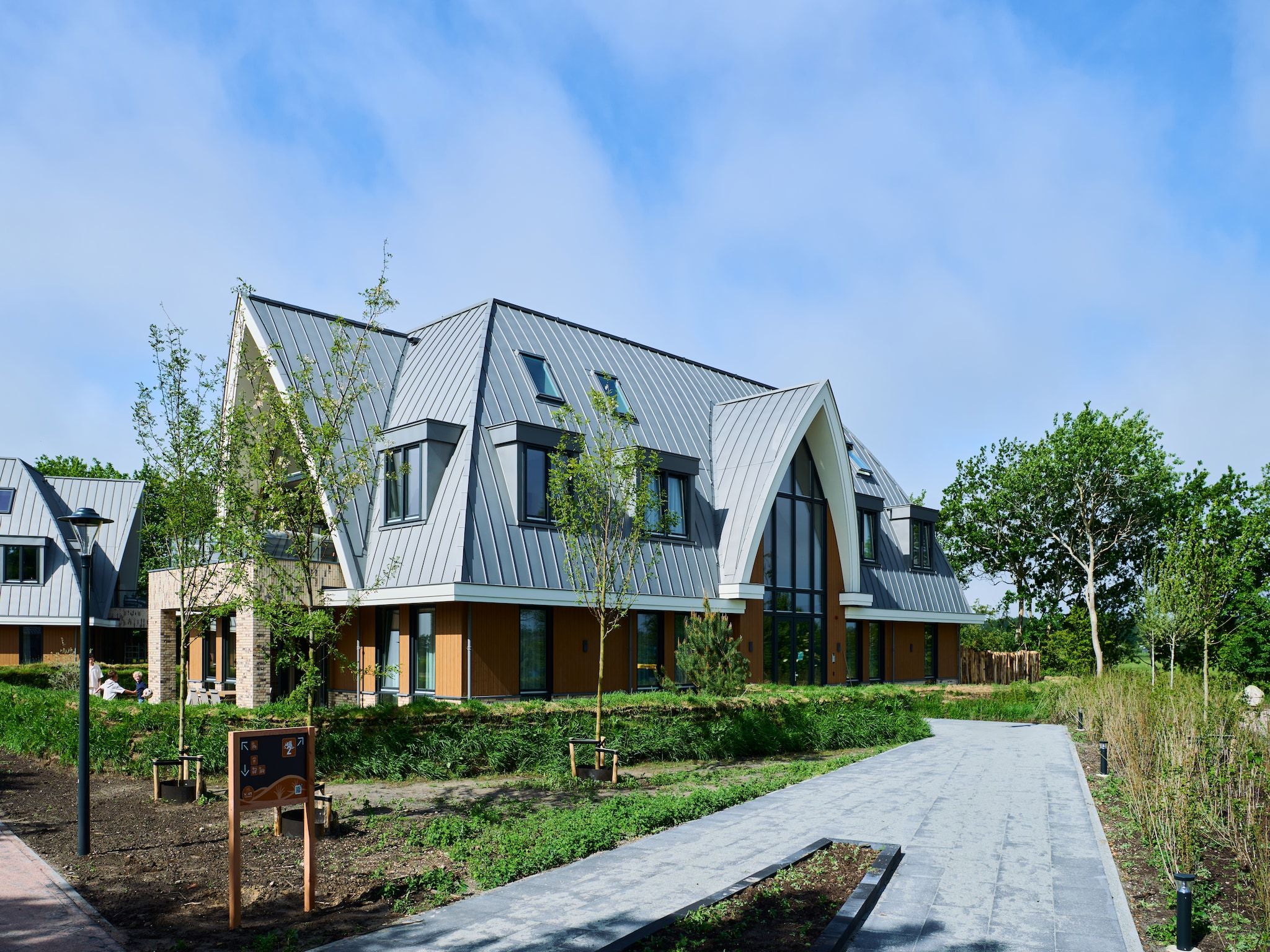 De buitenkant van Droomsuites Texel - 8 person apartement in Den Burg