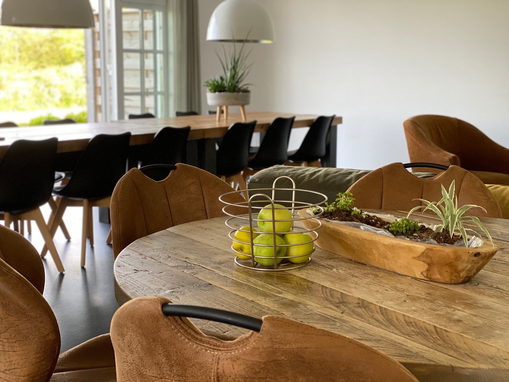 De eetkamer van Duynweelde Texel in Den Burg