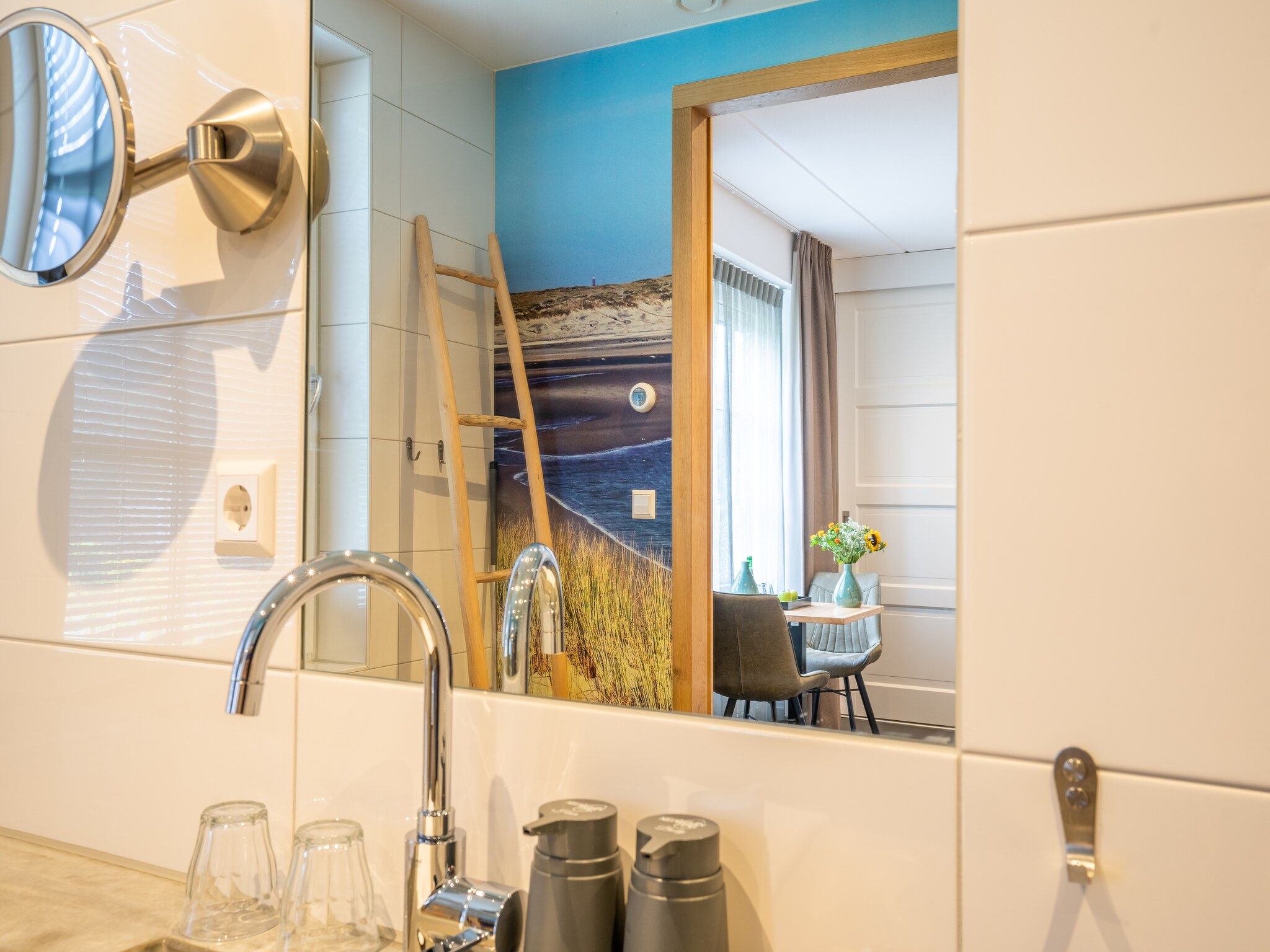 De badkamer van Duynweelde Texel in Den Burg