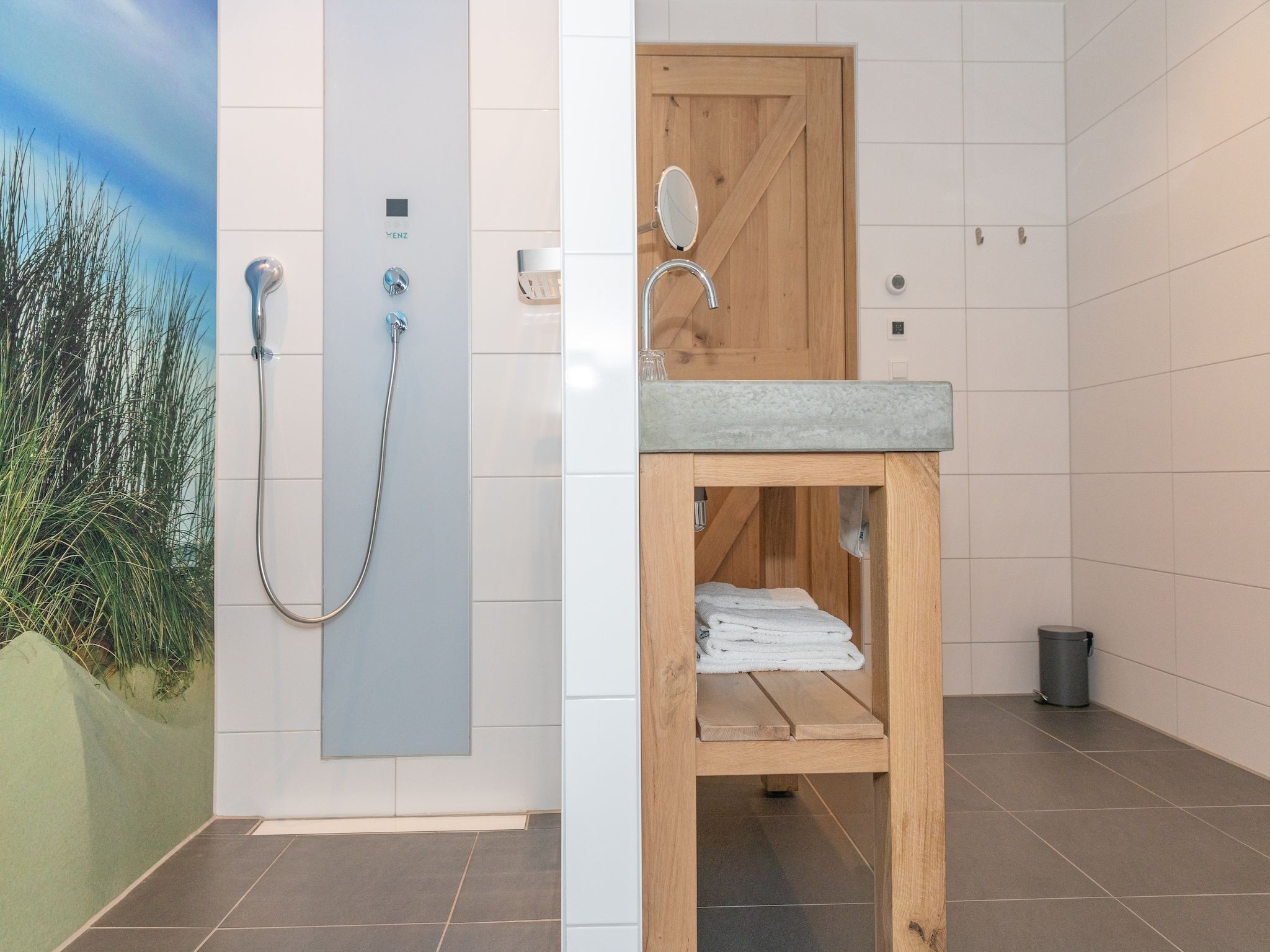 De badkamer van Duynweelde Texel in Den Burg