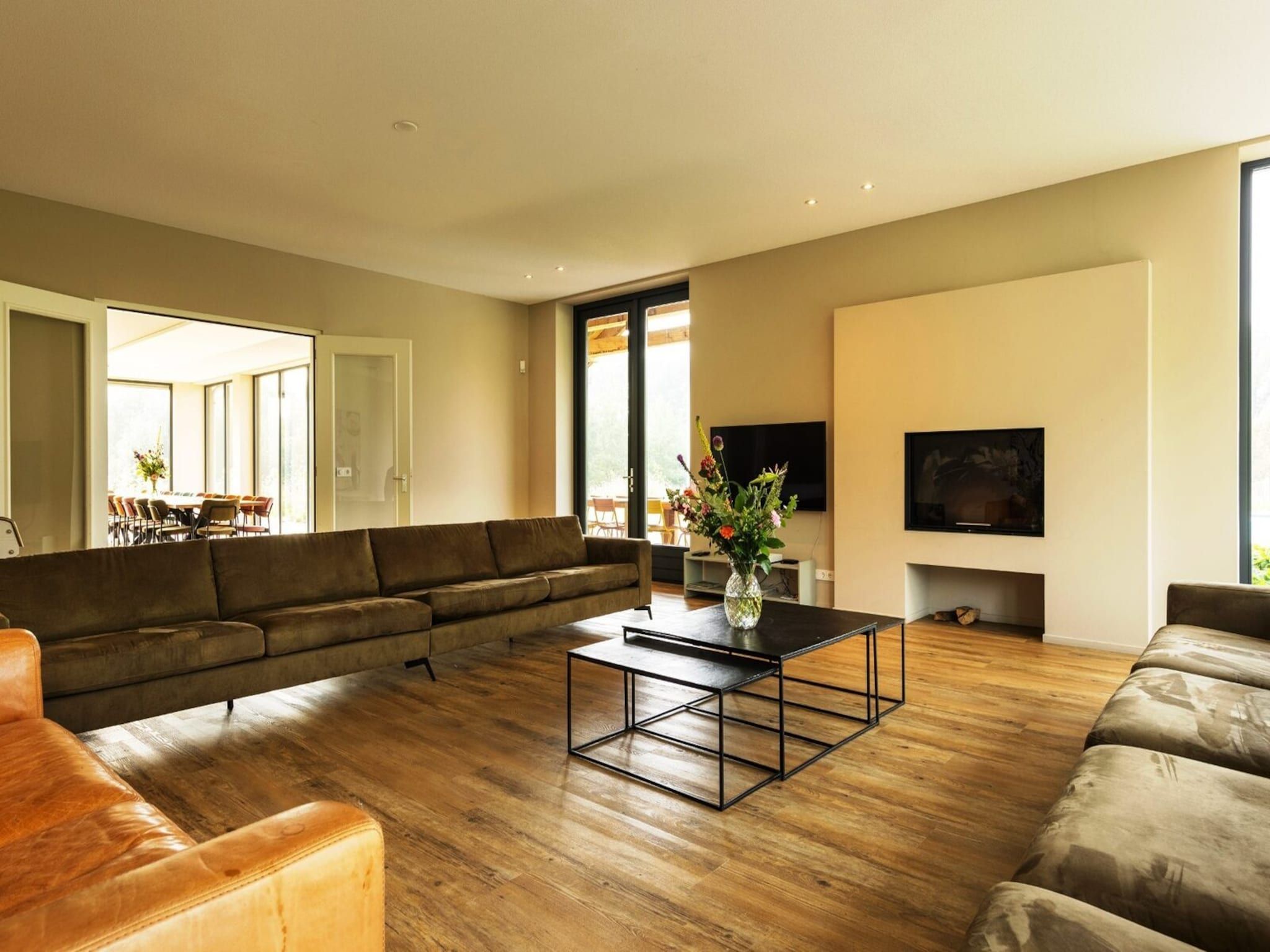 De woonkamer van Het Heerlijcke Huis in Aalten