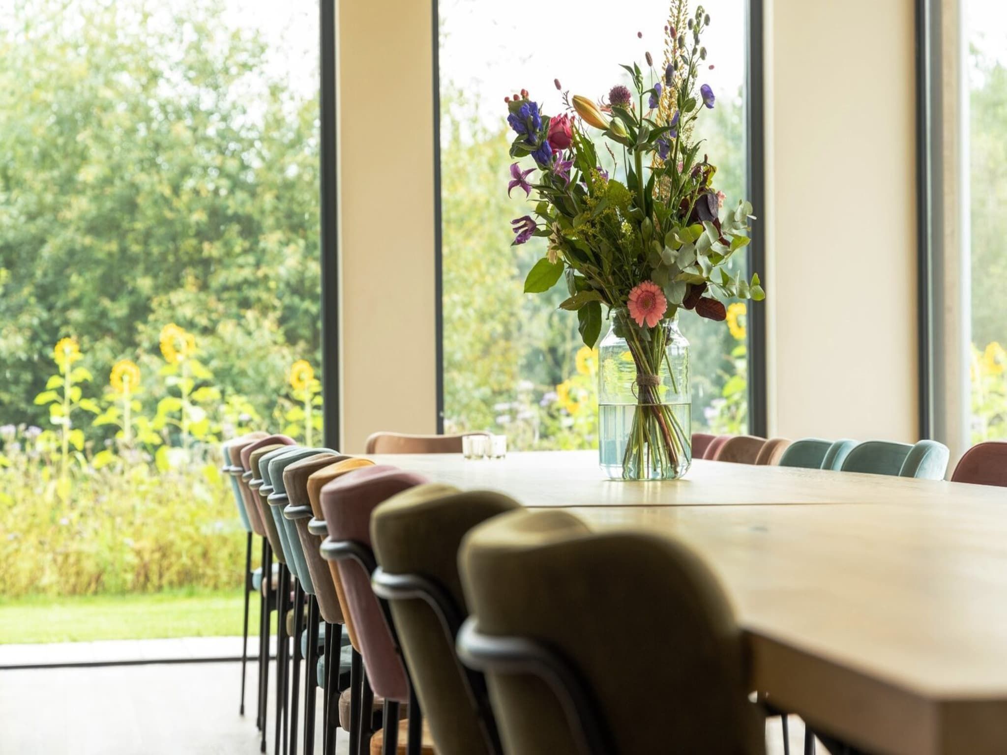 De eetkamer van Het Heerlijcke Huis in Aalten