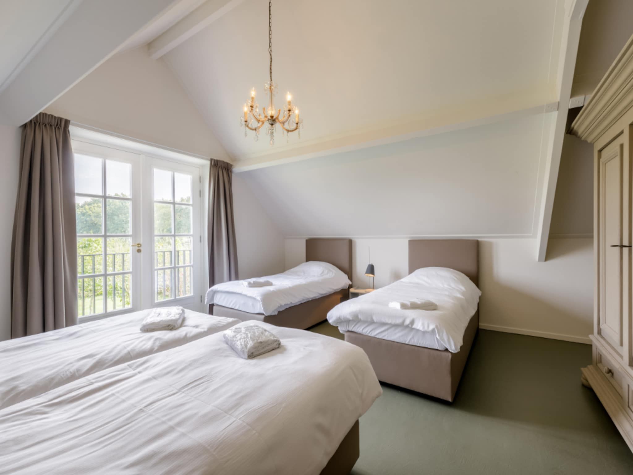 Een slaapkamer van Landhuis Aalten in Aalten