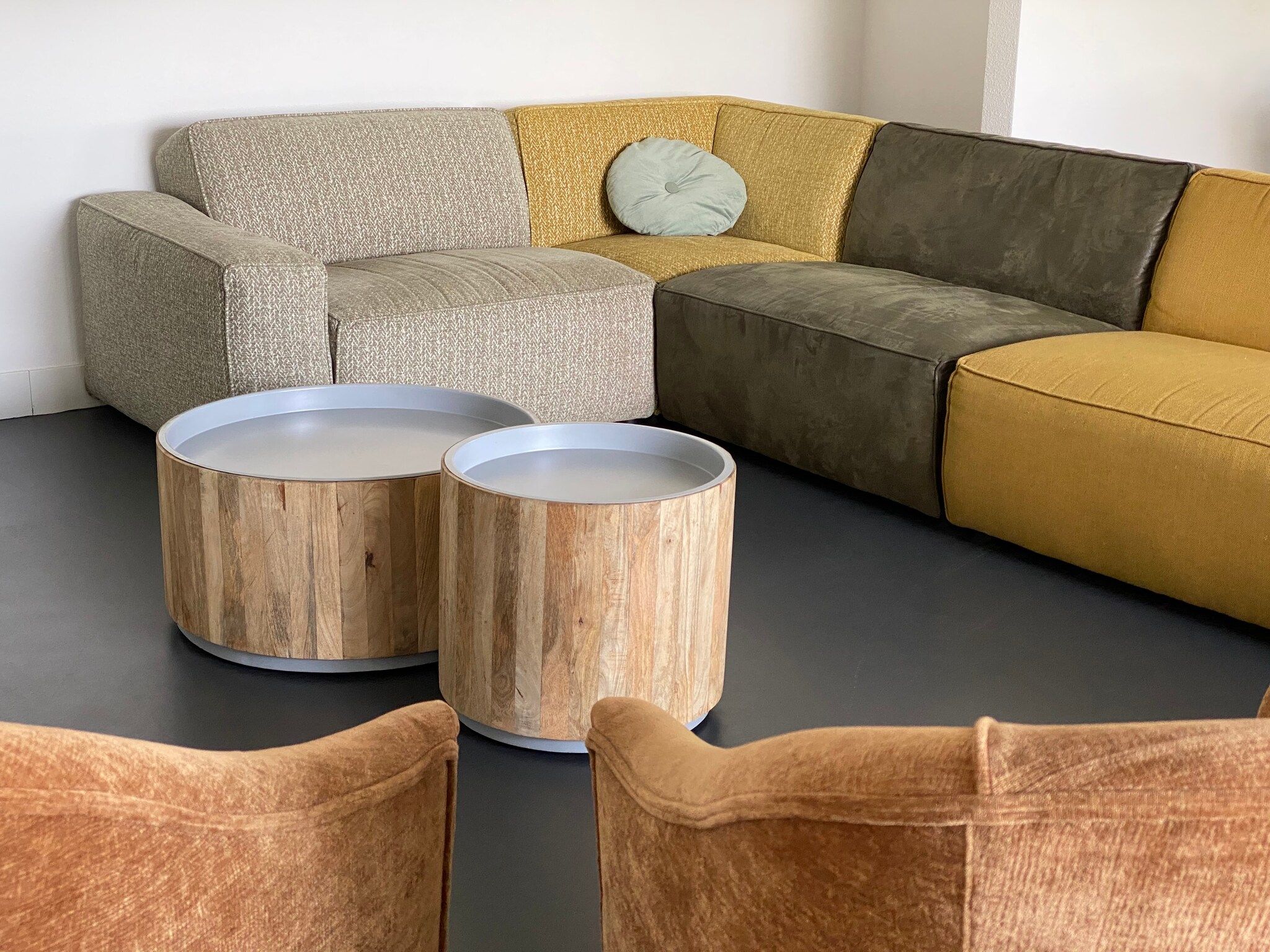 De woonkamer van Waddenweelde Texel in Den Burg