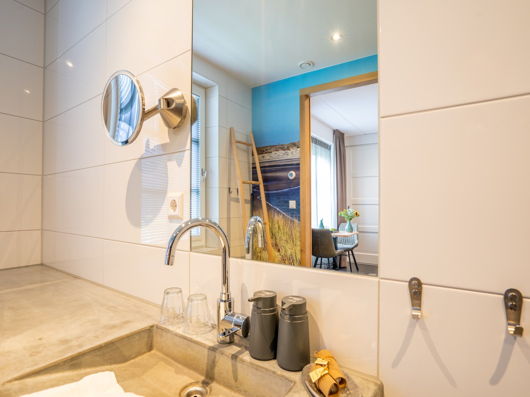 De badkamer van Waddenweelde Texel in Den Burg