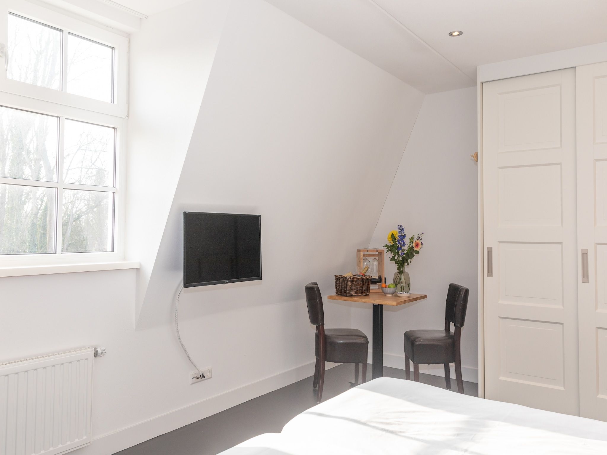 Een slaapkamer van Waddenweelde Texel in Den Burg