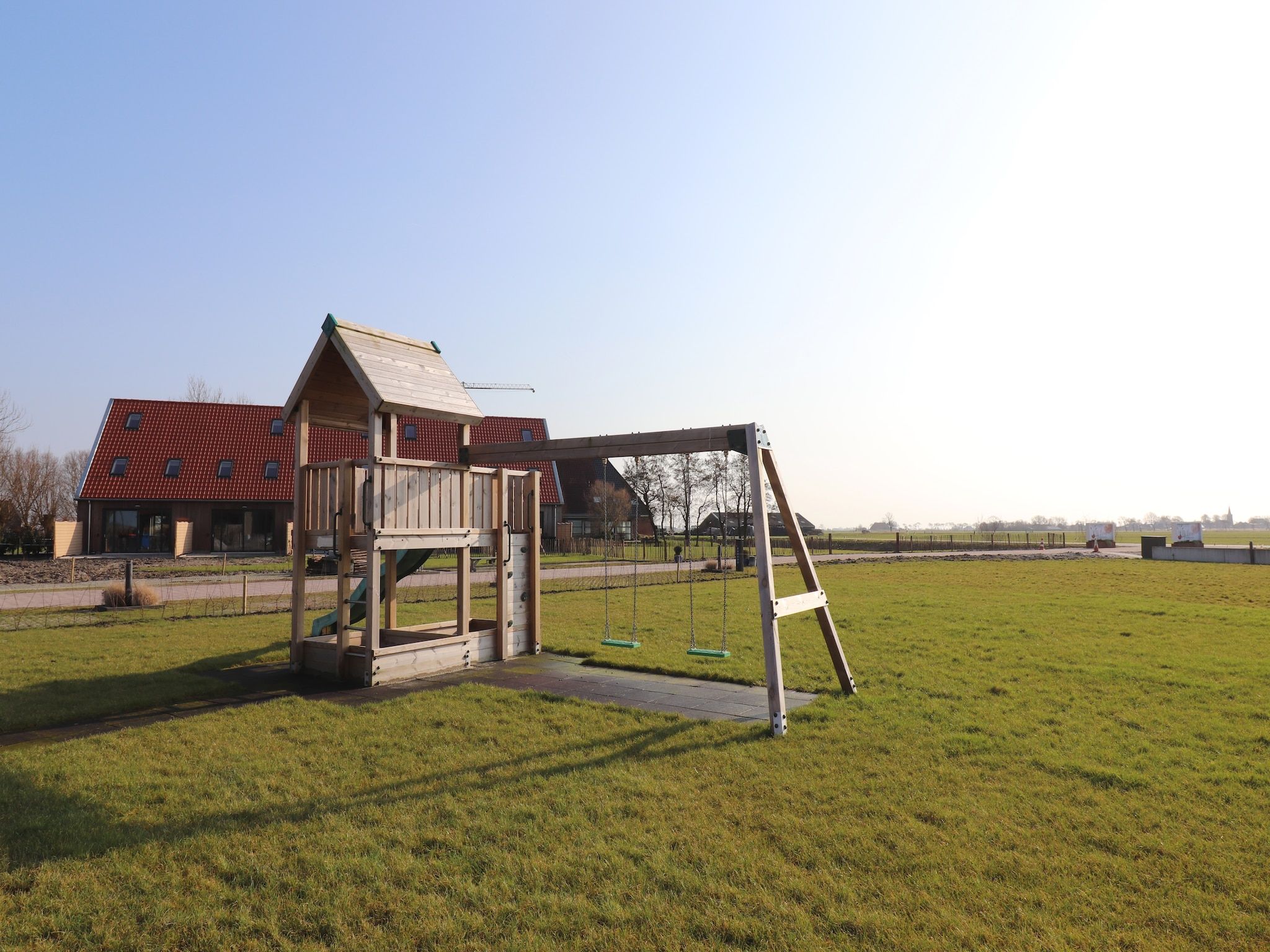 Voorzieningen bij 16 persoons villa C en D in Leons
