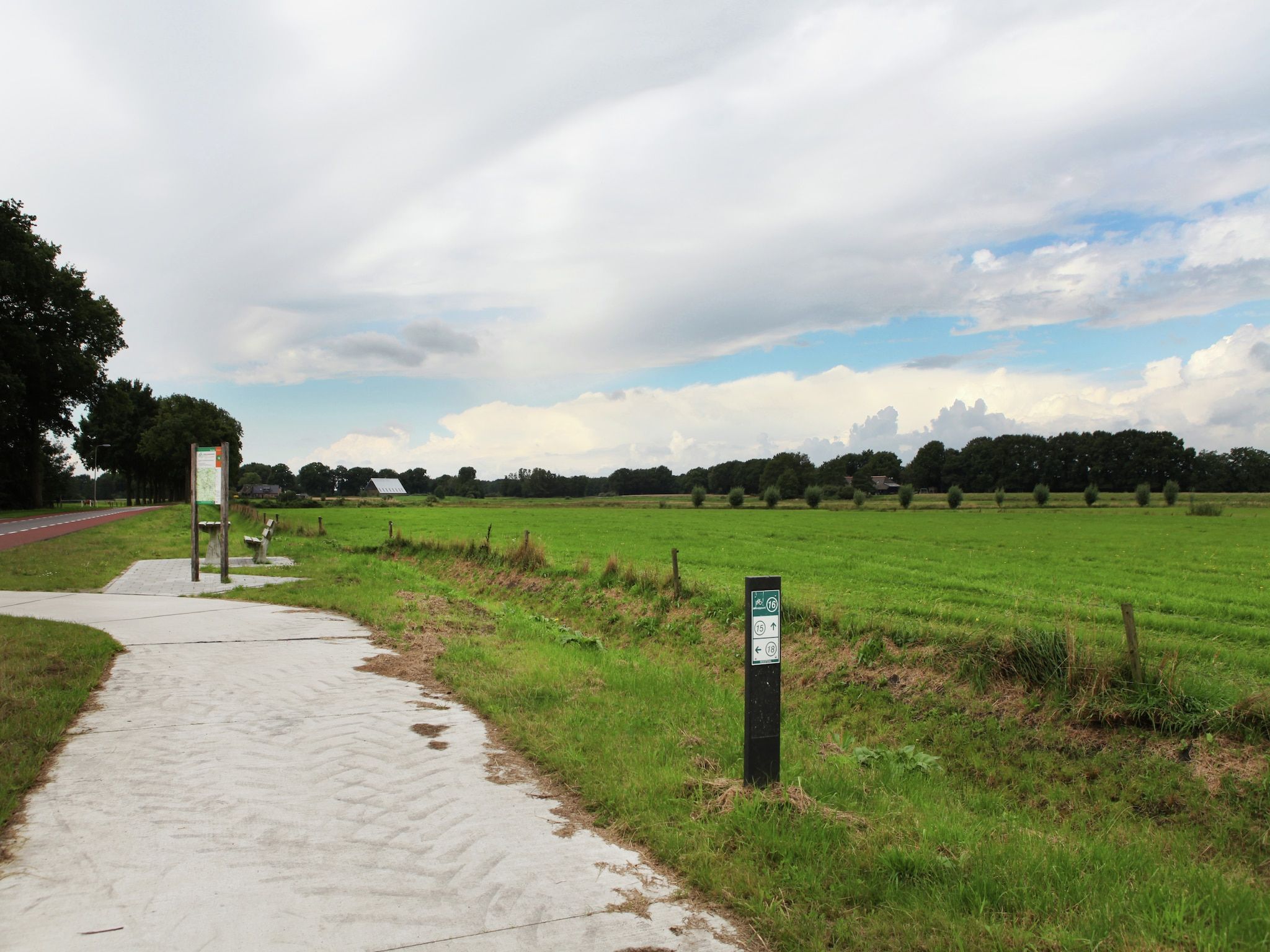 De omgeving van De Wildenberg in Zuidwolde