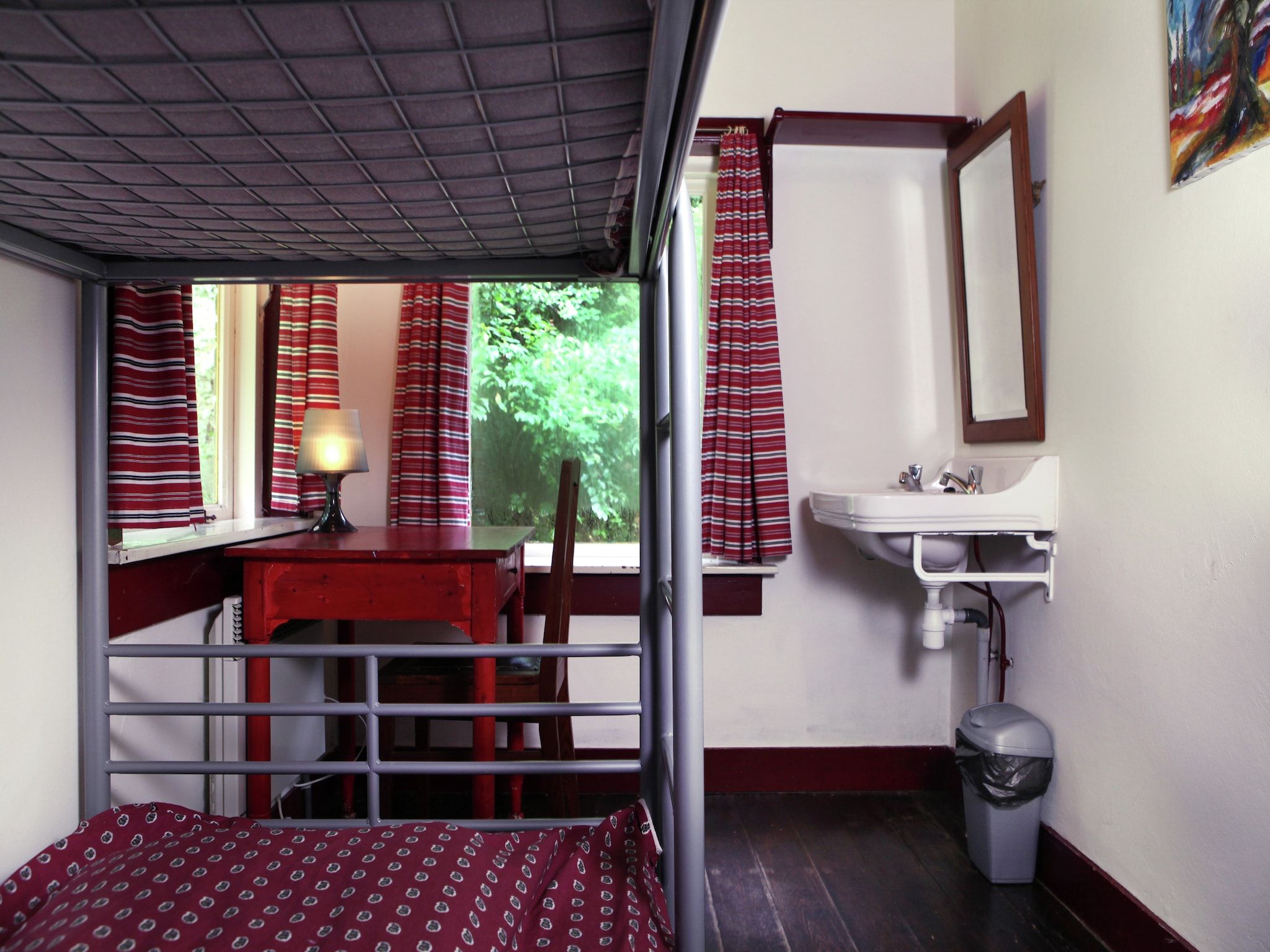 Een slaapkamer van De Wildenberg in Zuidwolde