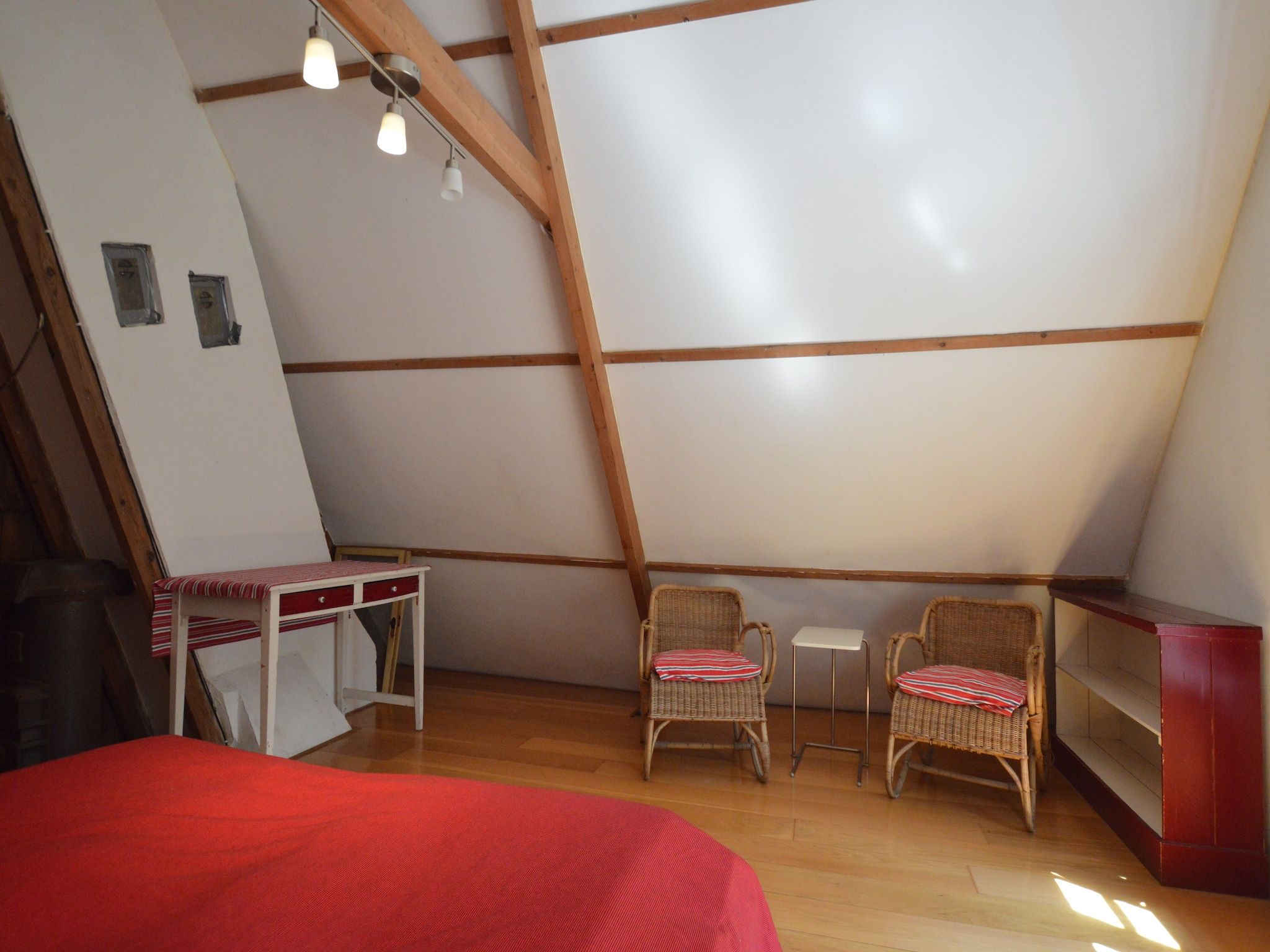 Een slaapkamer van De Wildenberg in Zuidwolde