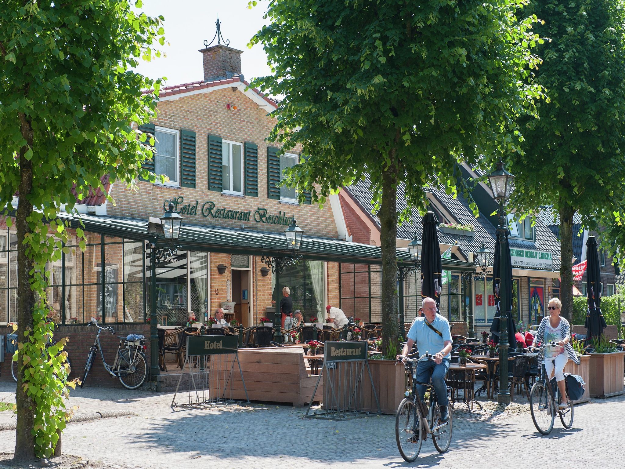 De omgeving van De Meerkoet in Oudemirdum