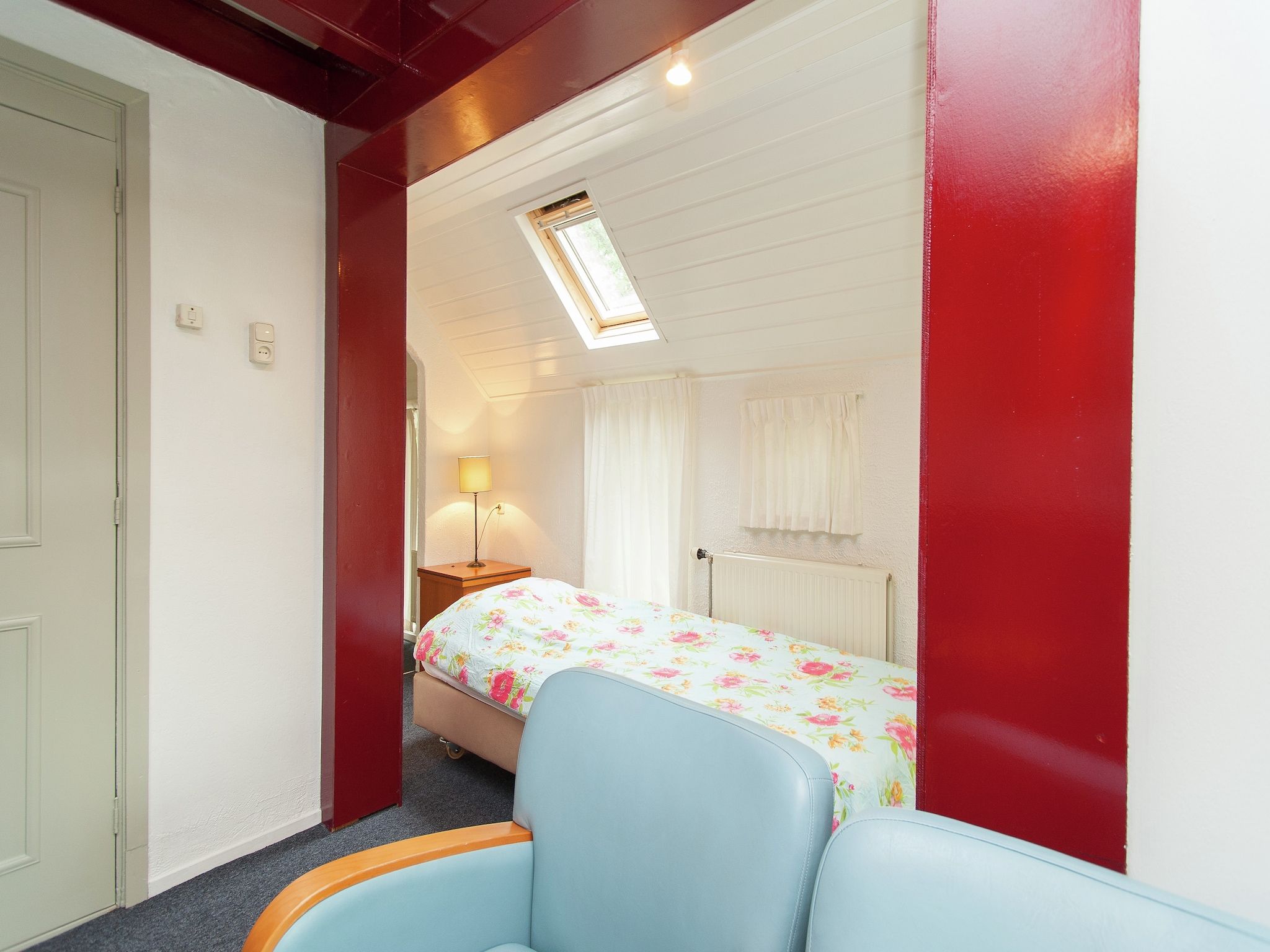 Een slaapkamer van Haulervaart in Waskemeer