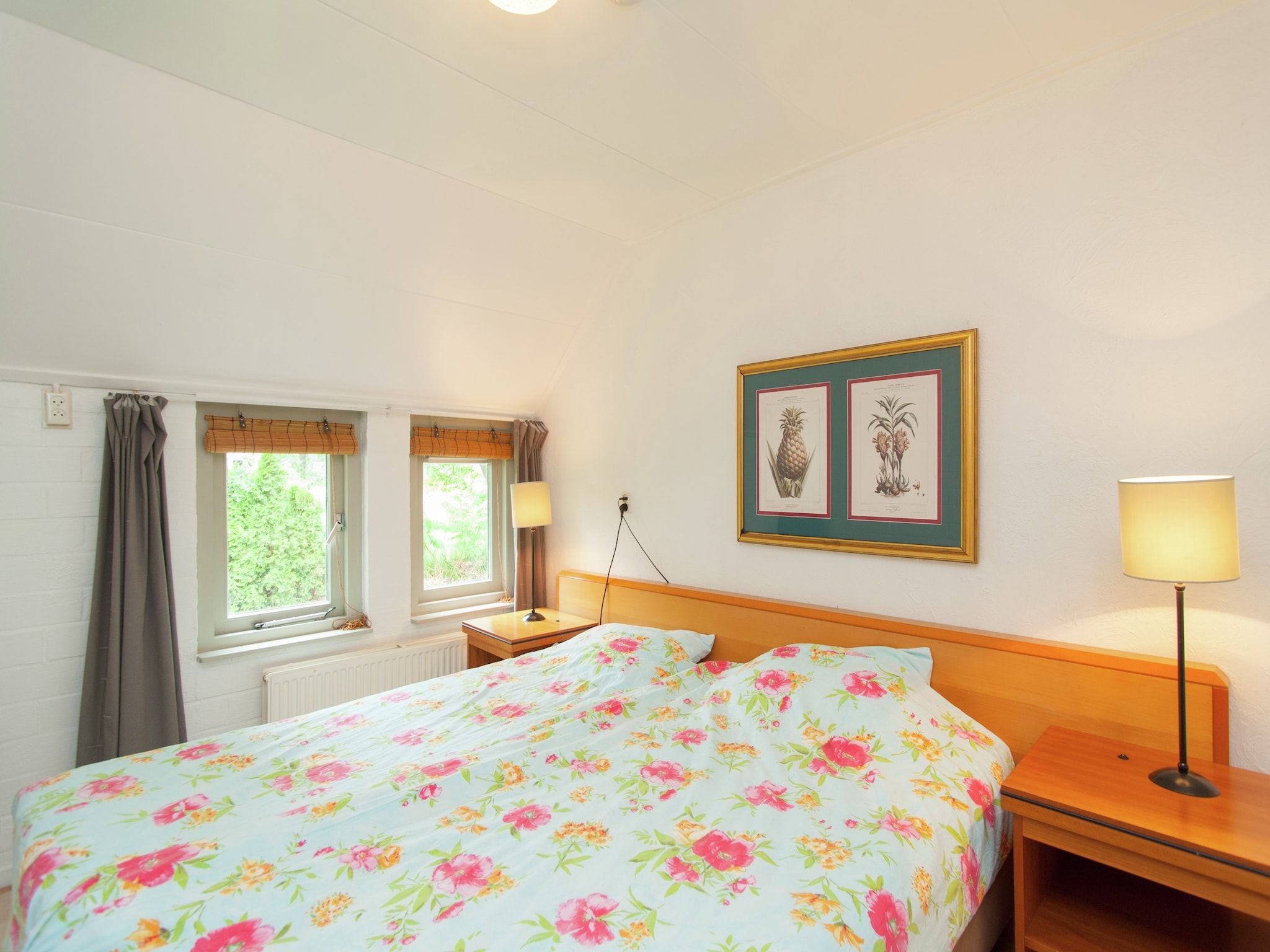 Een slaapkamer van Haulervaart in Waskemeer