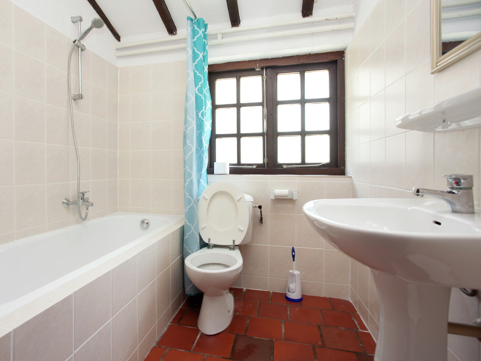 De badkamer van Los Elefantes in Sint Joost