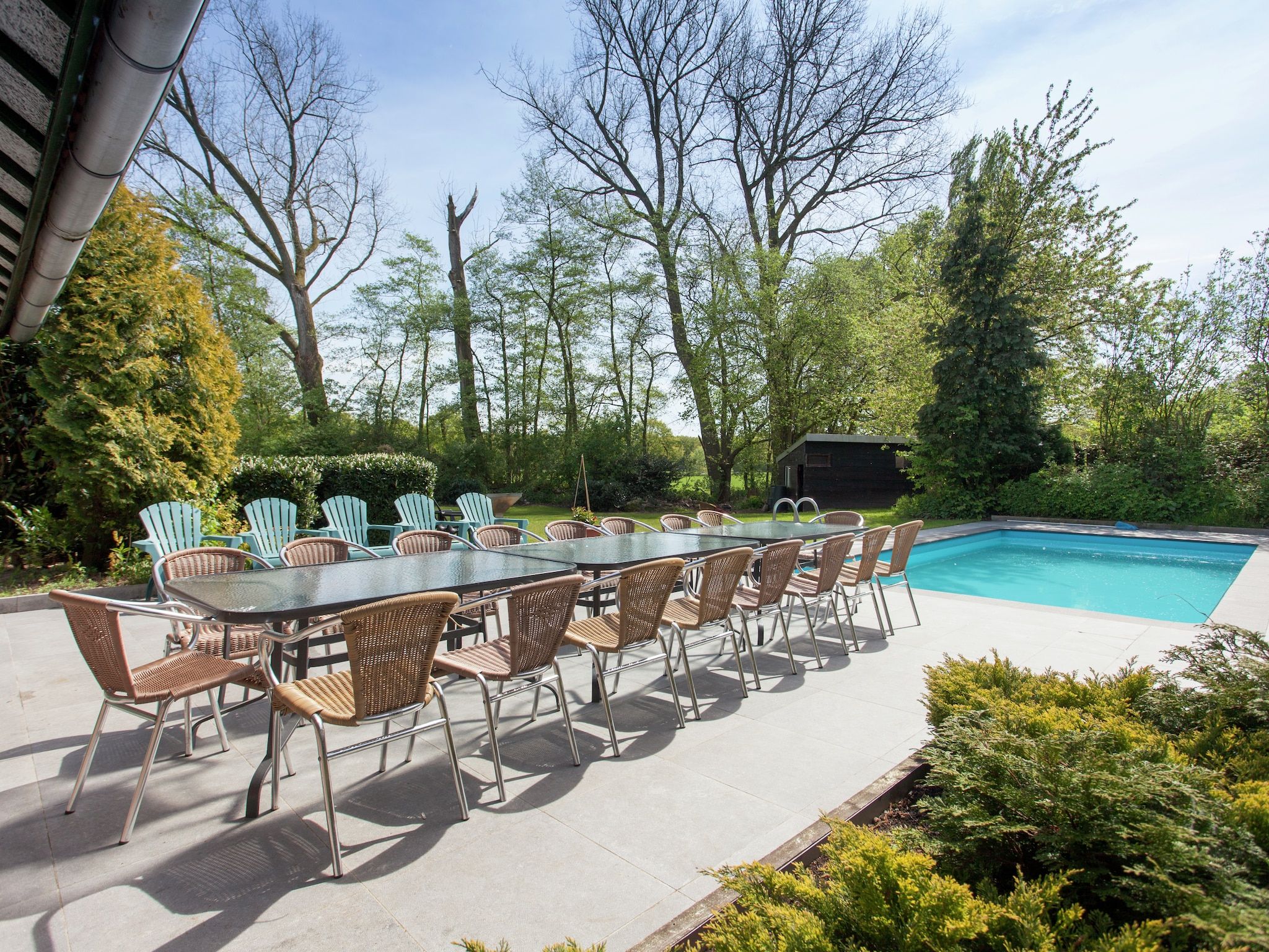 Het terras van Los Elefantes in Sint Joost