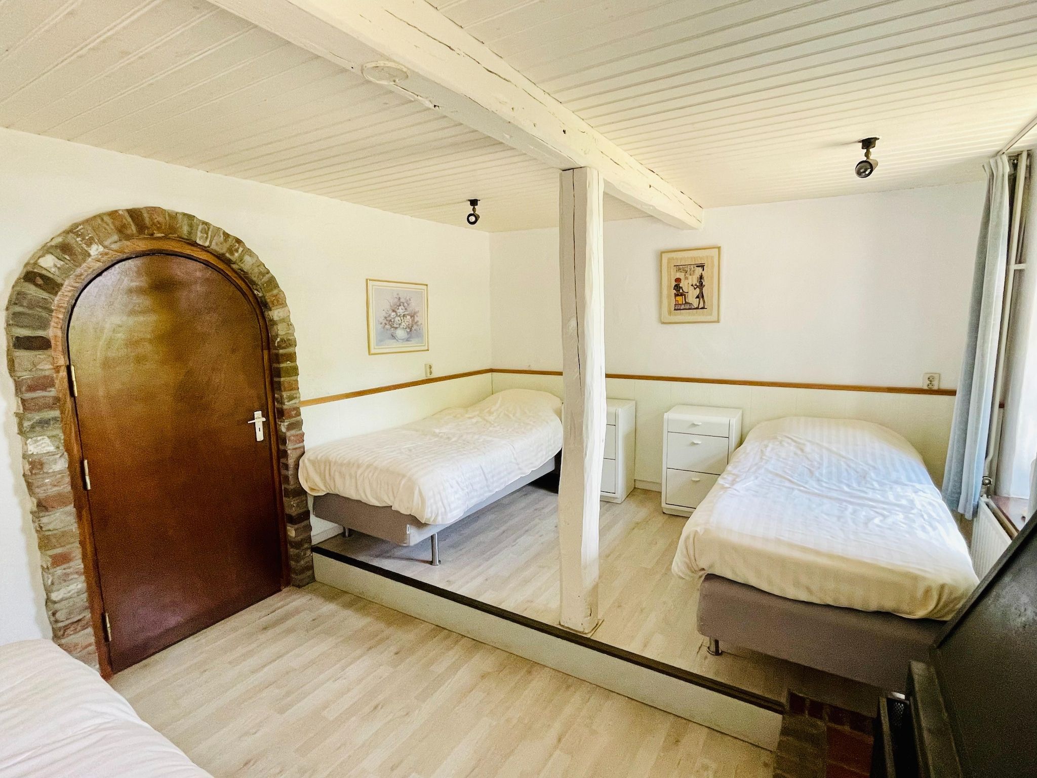 Een slaapkamer van Los Elefantes in Sint Joost