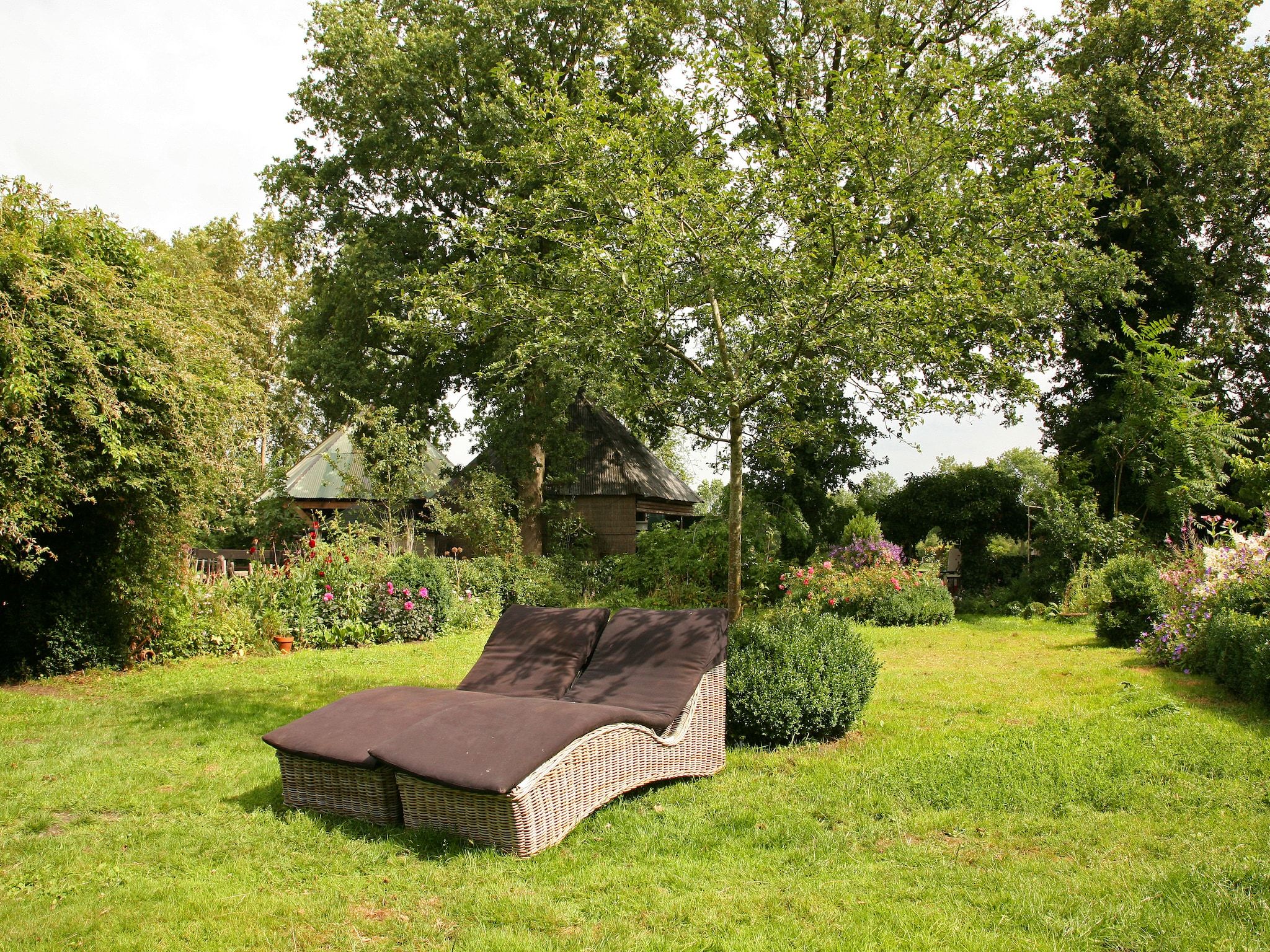 De tuin van De Eekhorst in Balkbrug