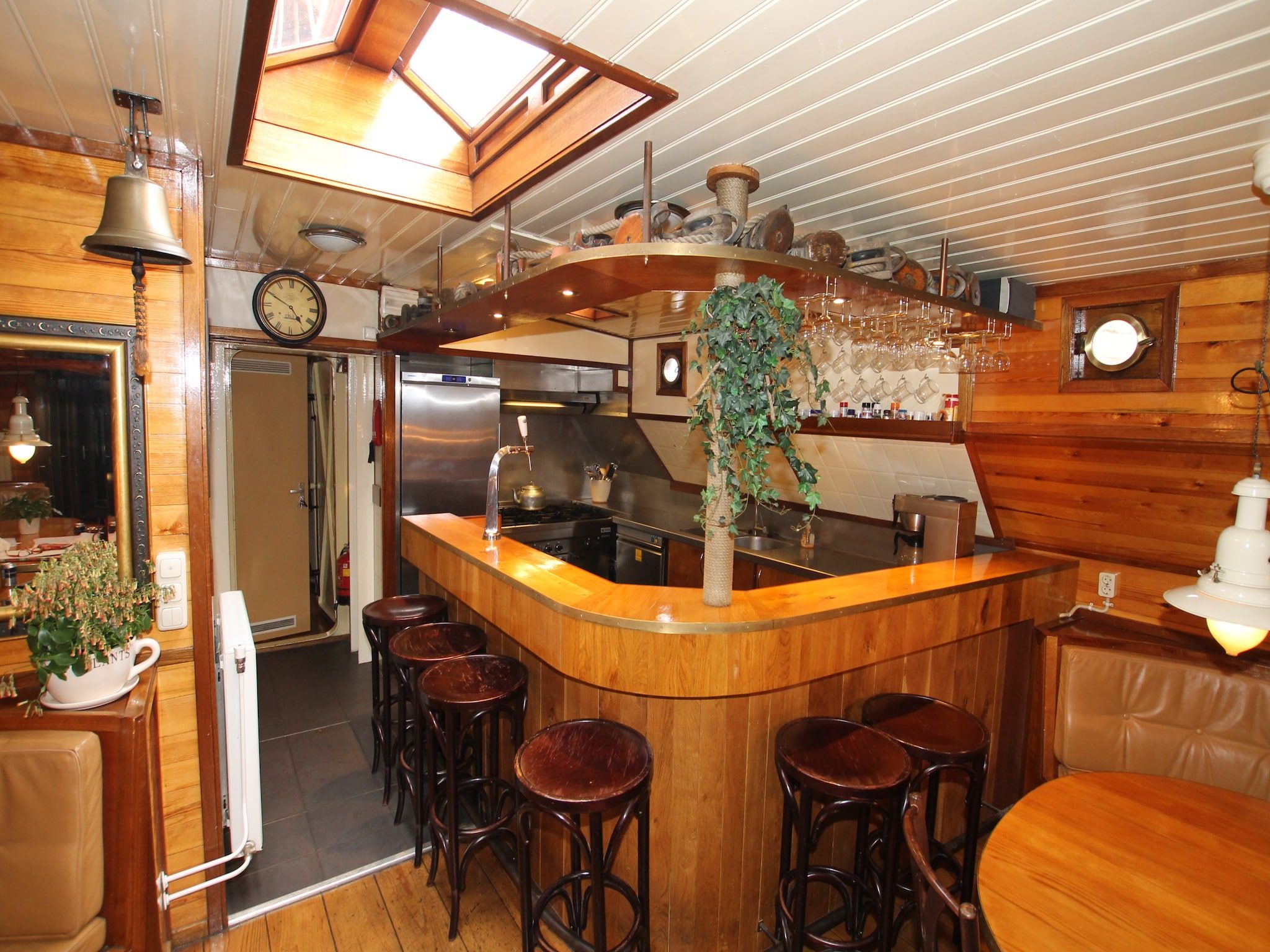 De keuken van Korevaer in Leiden