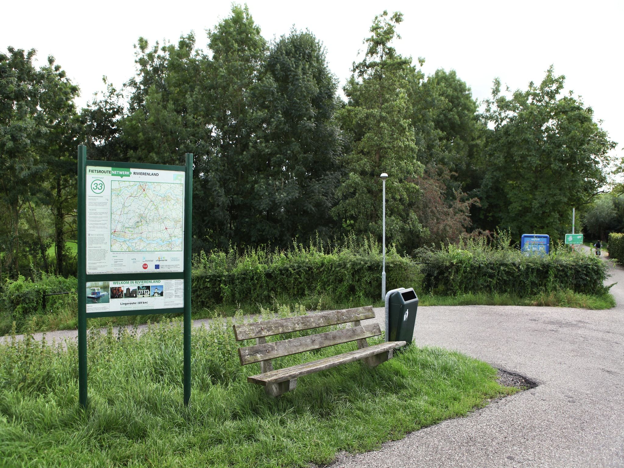 De omgeving van Hoeve Hoogst Tevreden in Leerdam